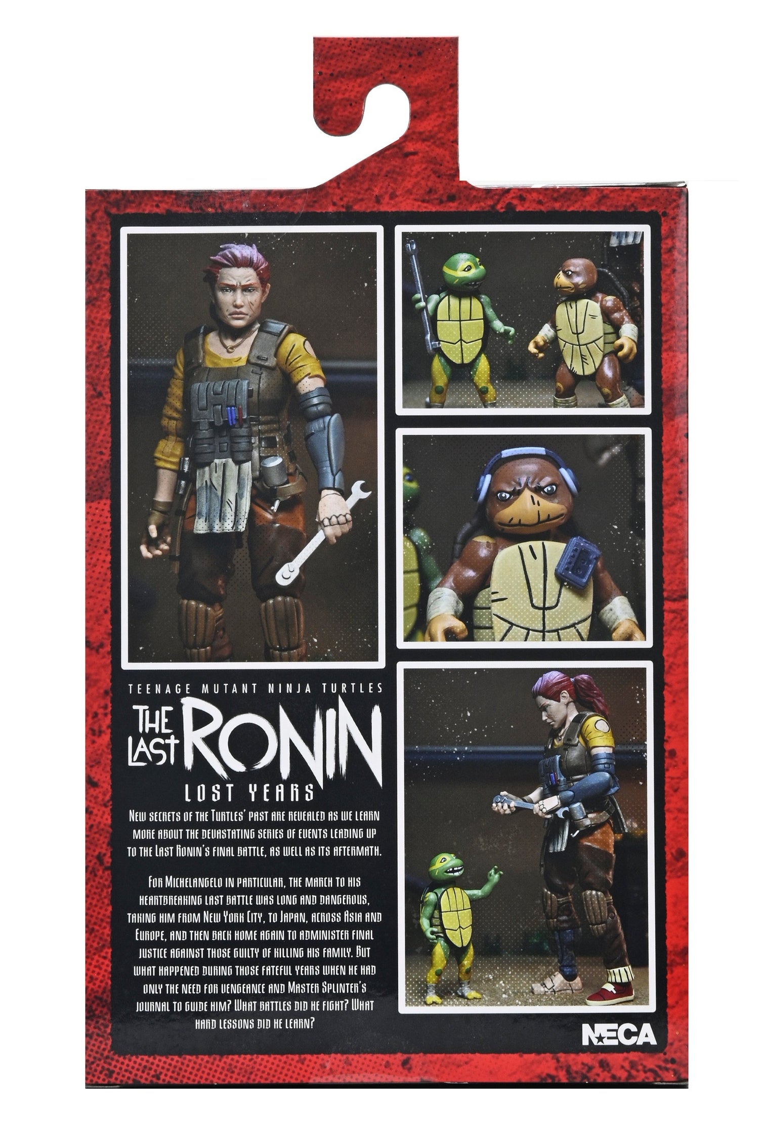 Teenage Mutant Ninja Turtles (The Last Ronin - The Lost Years) - Grammy April with Baby Yi & Moja 7” Scale Action Figures - NECA