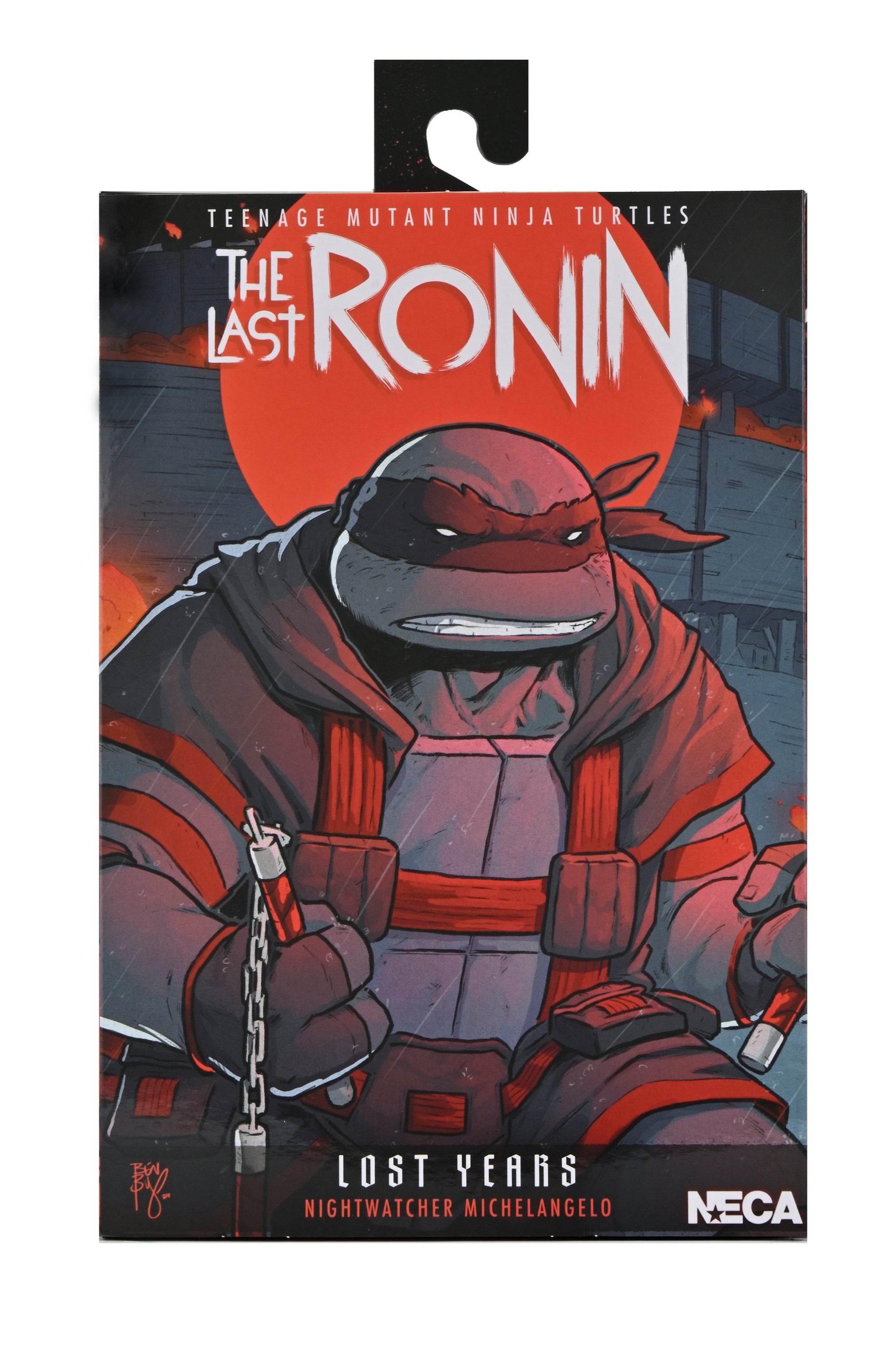 Teenage Mutant Ninja Turtles (The Last Ronin - The Lost Years) - Nightwatcher Michelangelo 7” Scale Action Figure - NECA