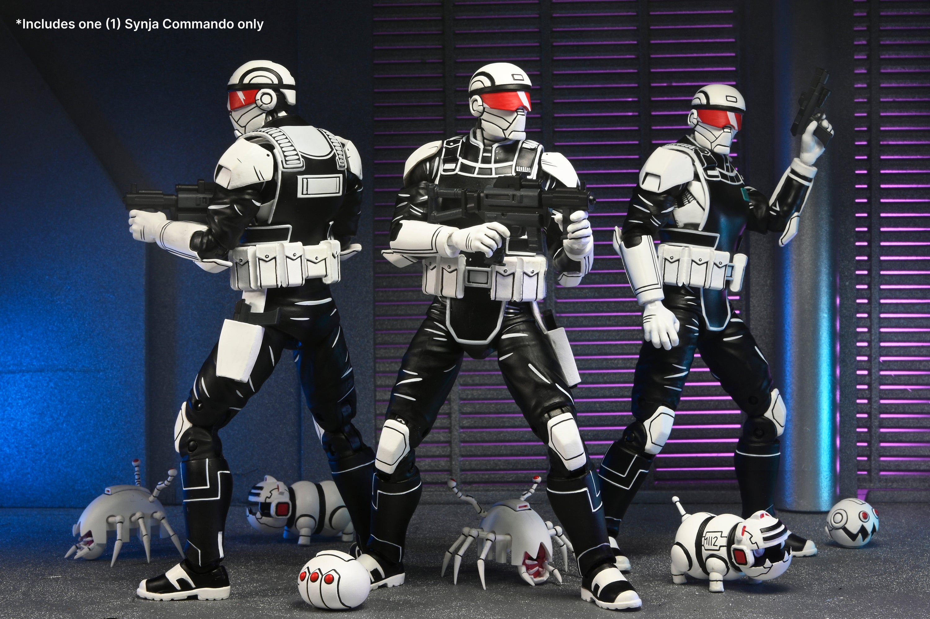 Teenage Mutant Ninja Turtles (The Last Ronin) - Synja Commando and Mousers 7" Scale Action Figure - NECA