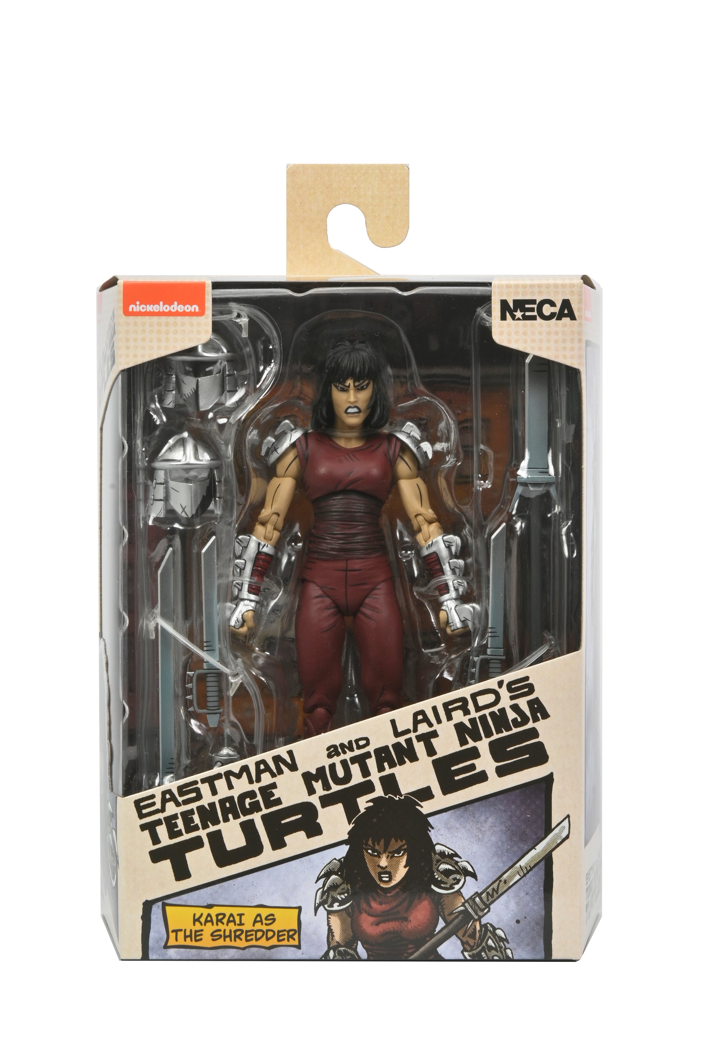 Teenage Mutant Ninja Turtles (Mirage Comics) - Karai 7" Scale Action Figure (City at War) - NECA