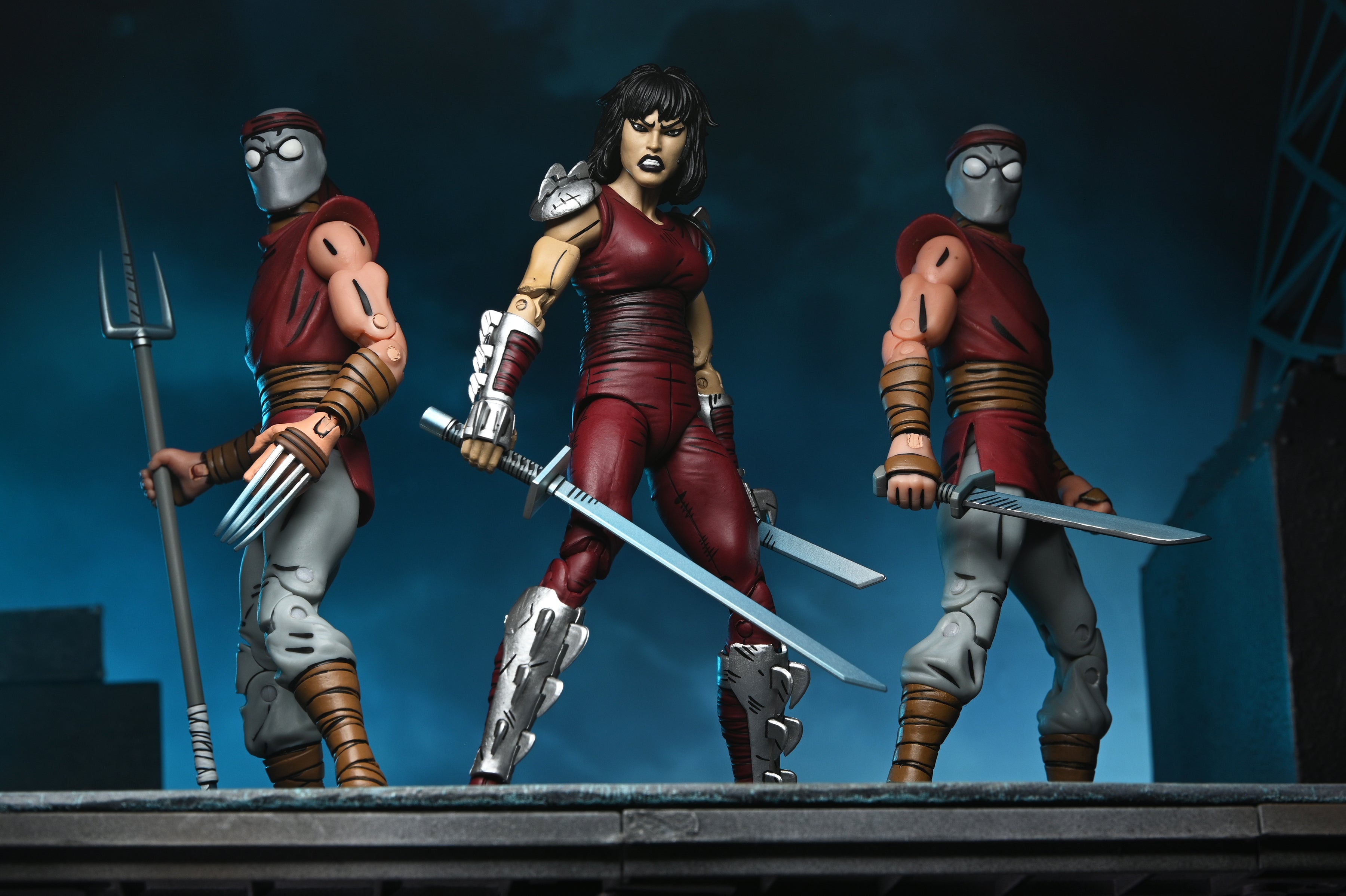 Teenage Mutant Ninja Turtles (Mirage Comics) - Karai 7" Scale Action Figure (City at War) - NECA