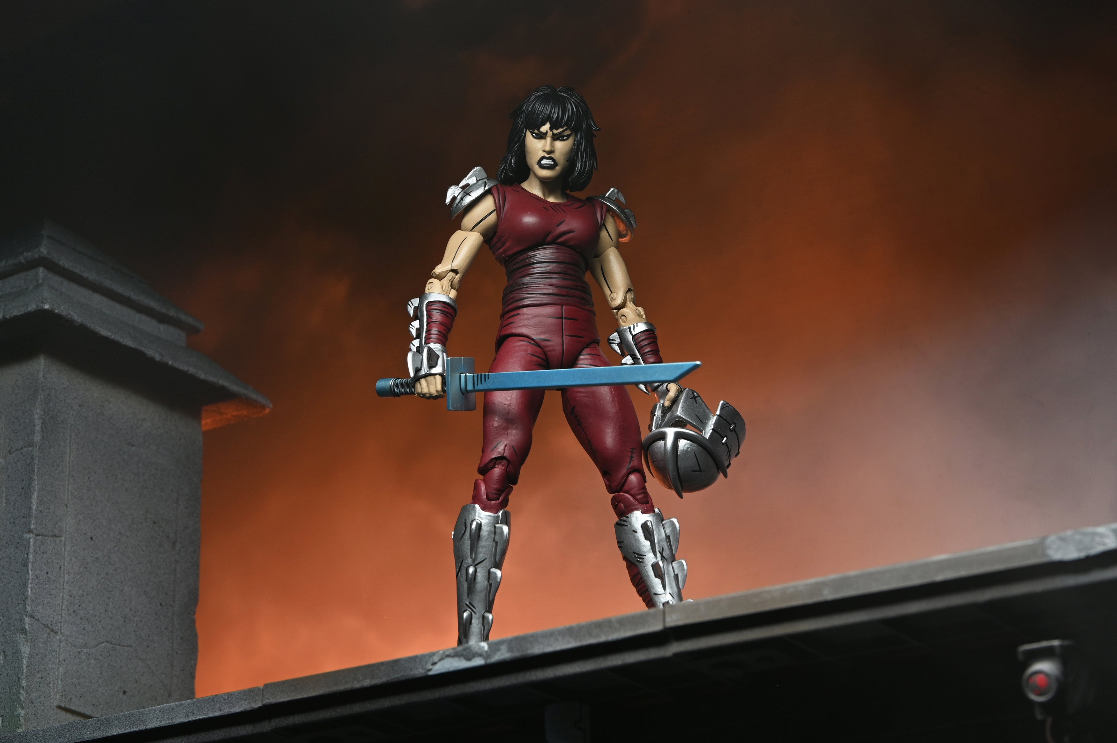 Teenage Mutant Ninja Turtles (Mirage Comics) - Karai 7" Scale Action Figure (City at War) - NECA