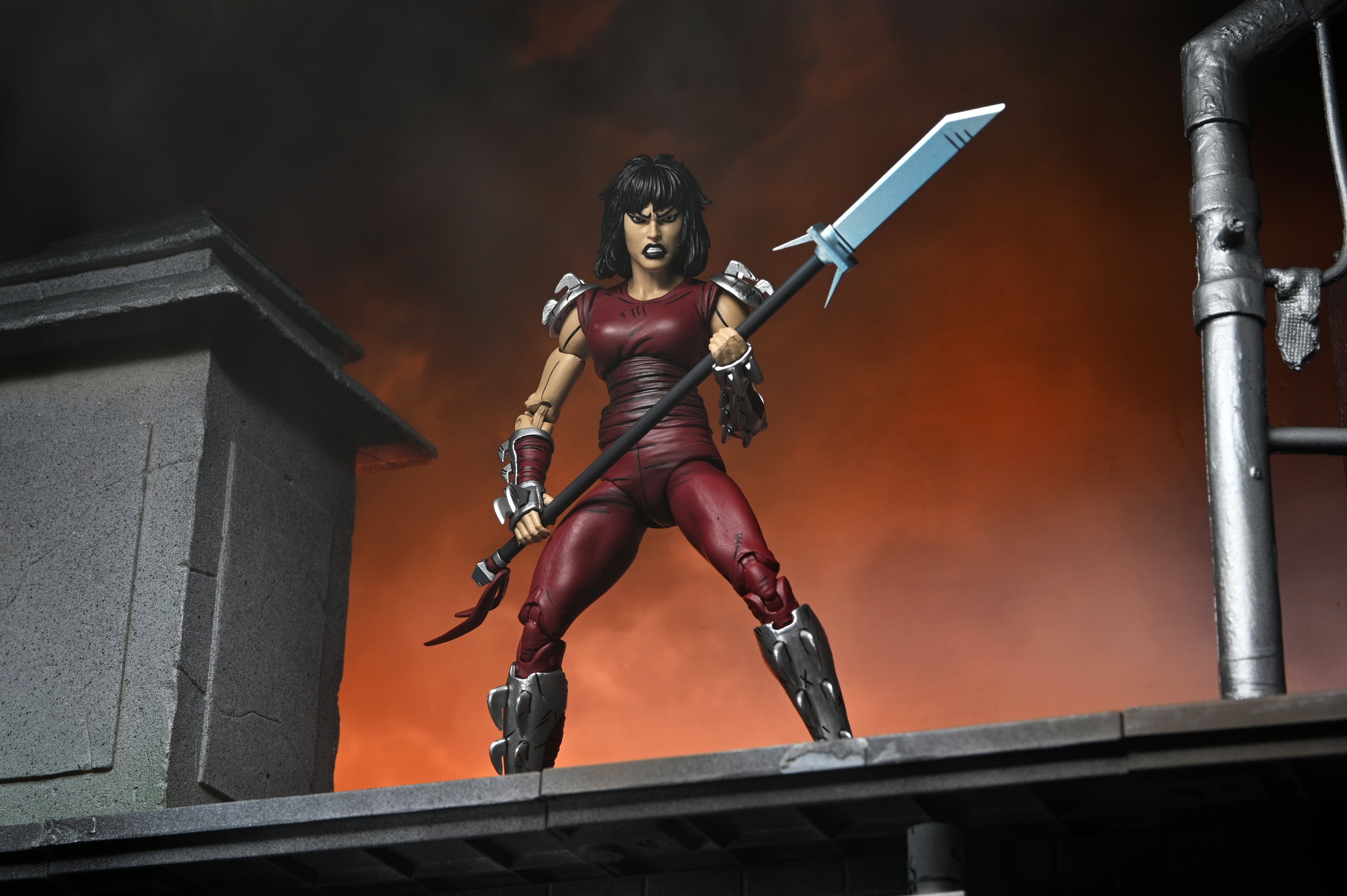 Teenage Mutant Ninja Turtles (Mirage Comics) - Karai 7" Scale Action Figure (City at War) - NECA