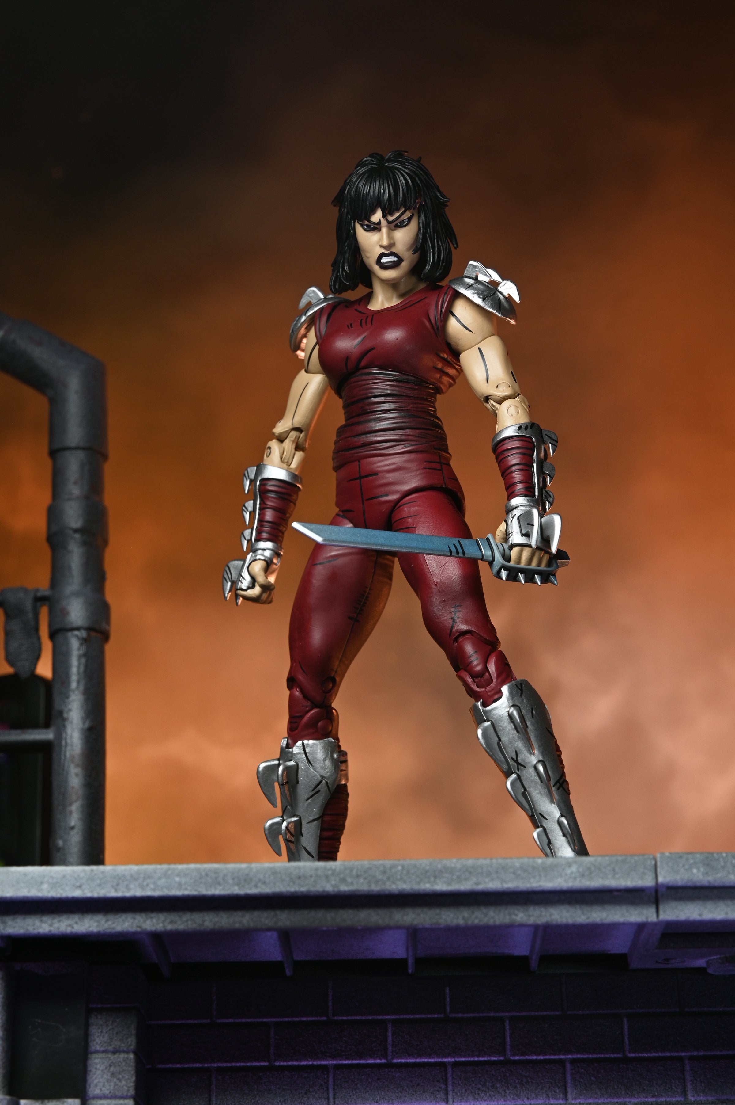 Teenage Mutant Ninja Turtles (Mirage Comics) - Karai 7" Scale Action Figure (City at War) - NECA