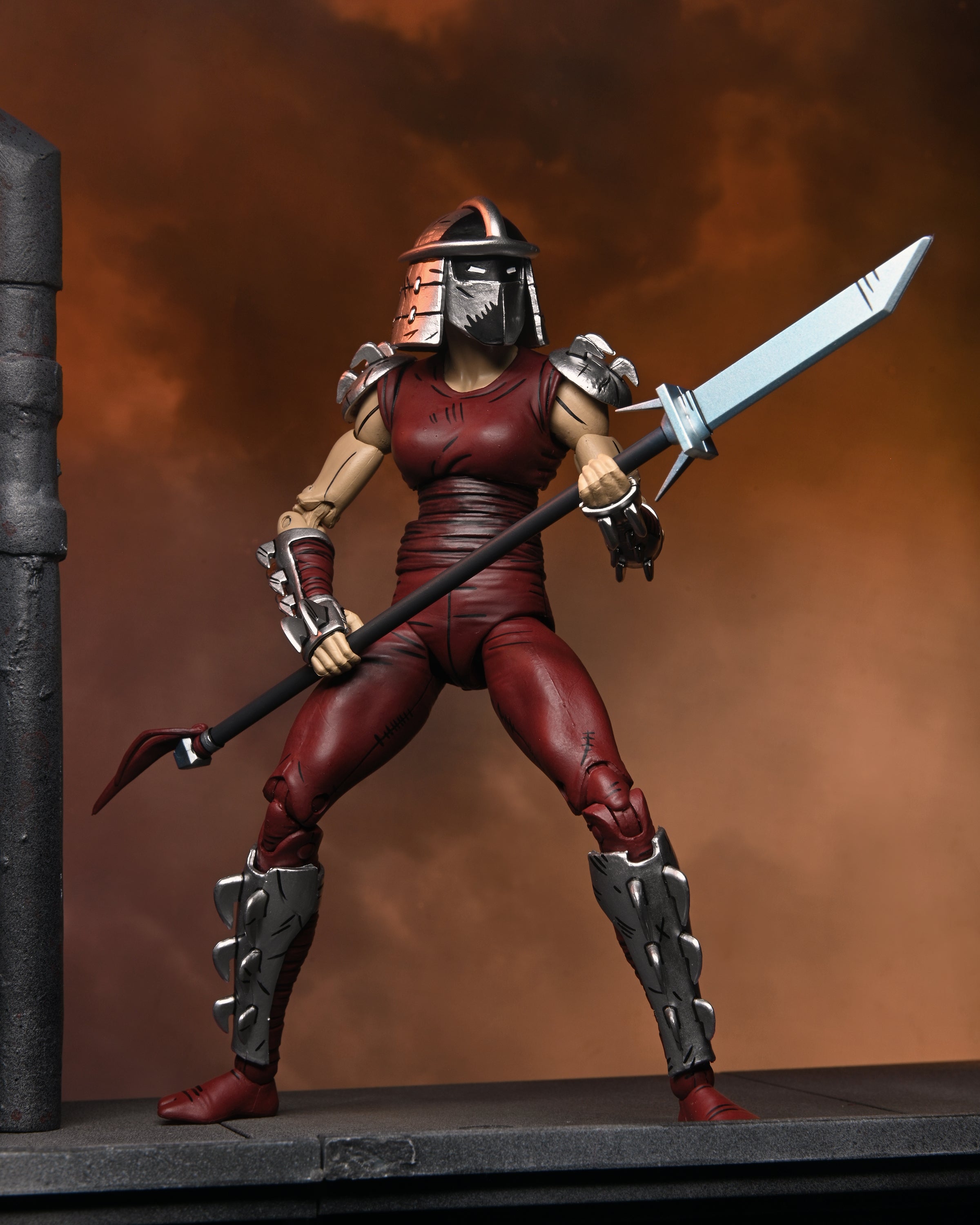 Teenage Mutant Ninja Turtles (Mirage Comics) - Karai 7" Scale Action Figure (City at War) - NECA