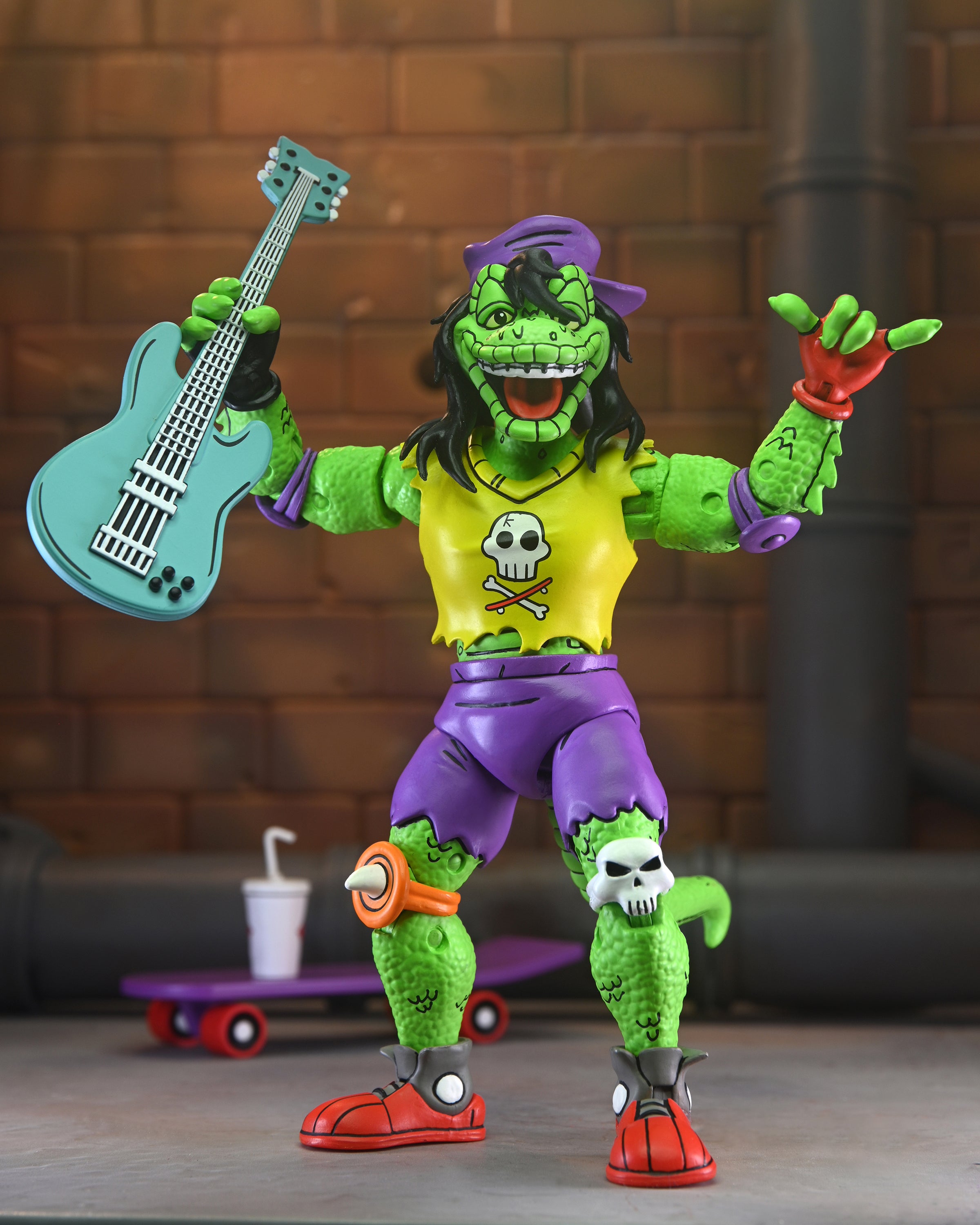 Teenage Mutant Ninja Turtles (Archie Comics) - Mondo Gecko 7" Scale Action Figure - NECA