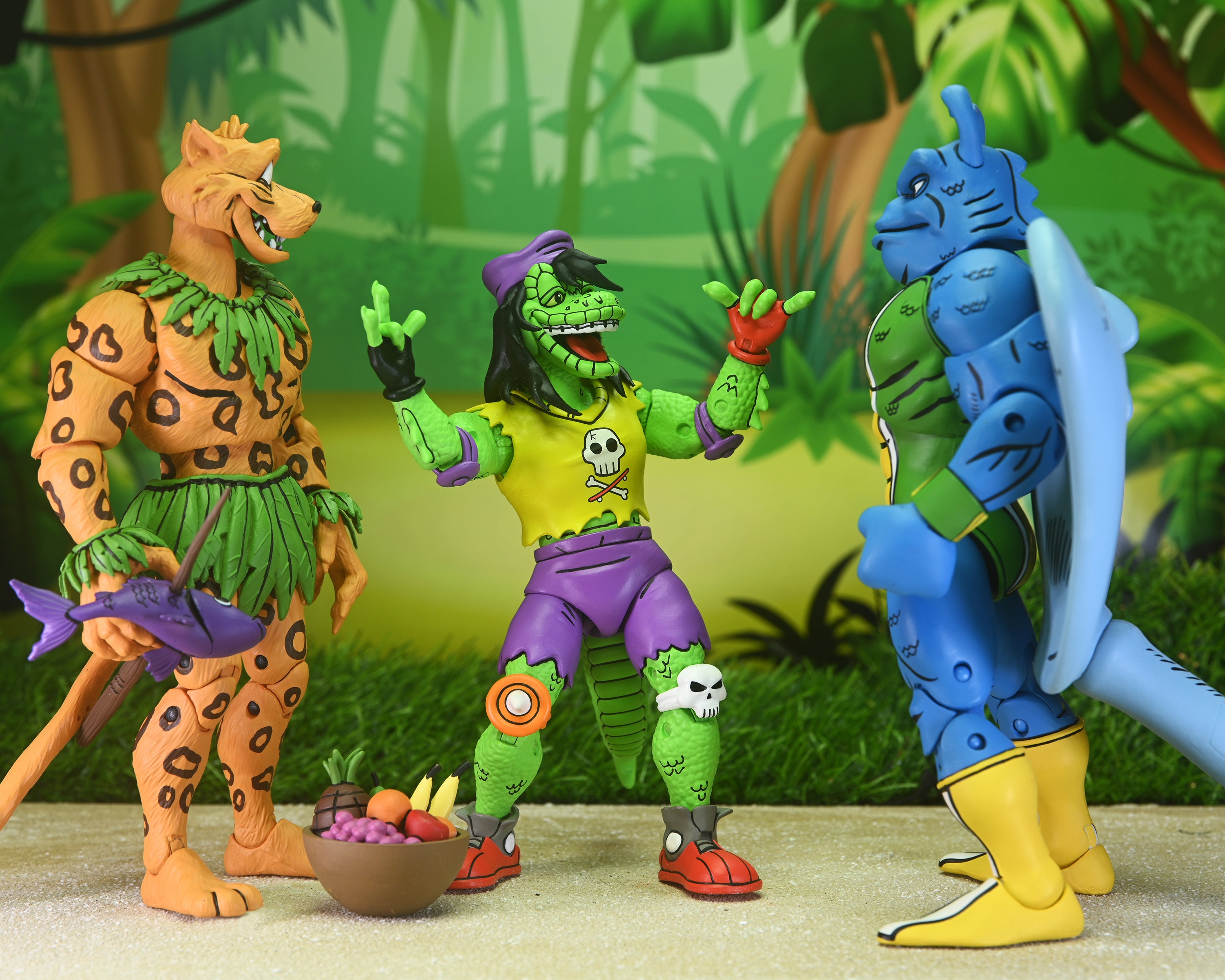 Teenage Mutant Ninja Turtles (Archie Comics) - Mondo Gecko 7" Scale Action Figure - NECA