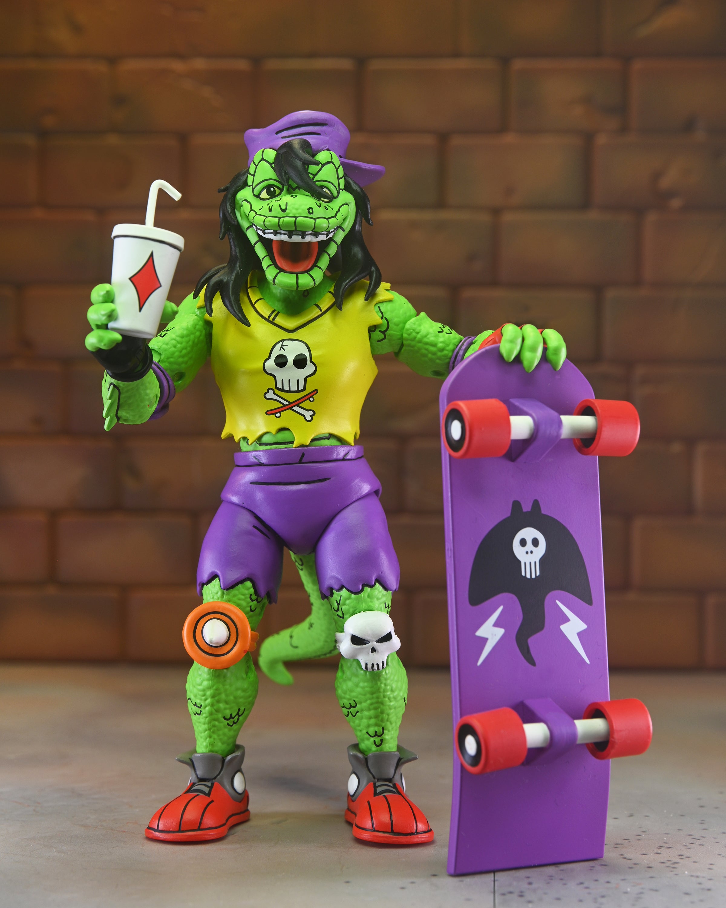 Teenage Mutant Ninja Turtles (Archie Comics) - Mondo Gecko 7" Scale Action Figure - NECA