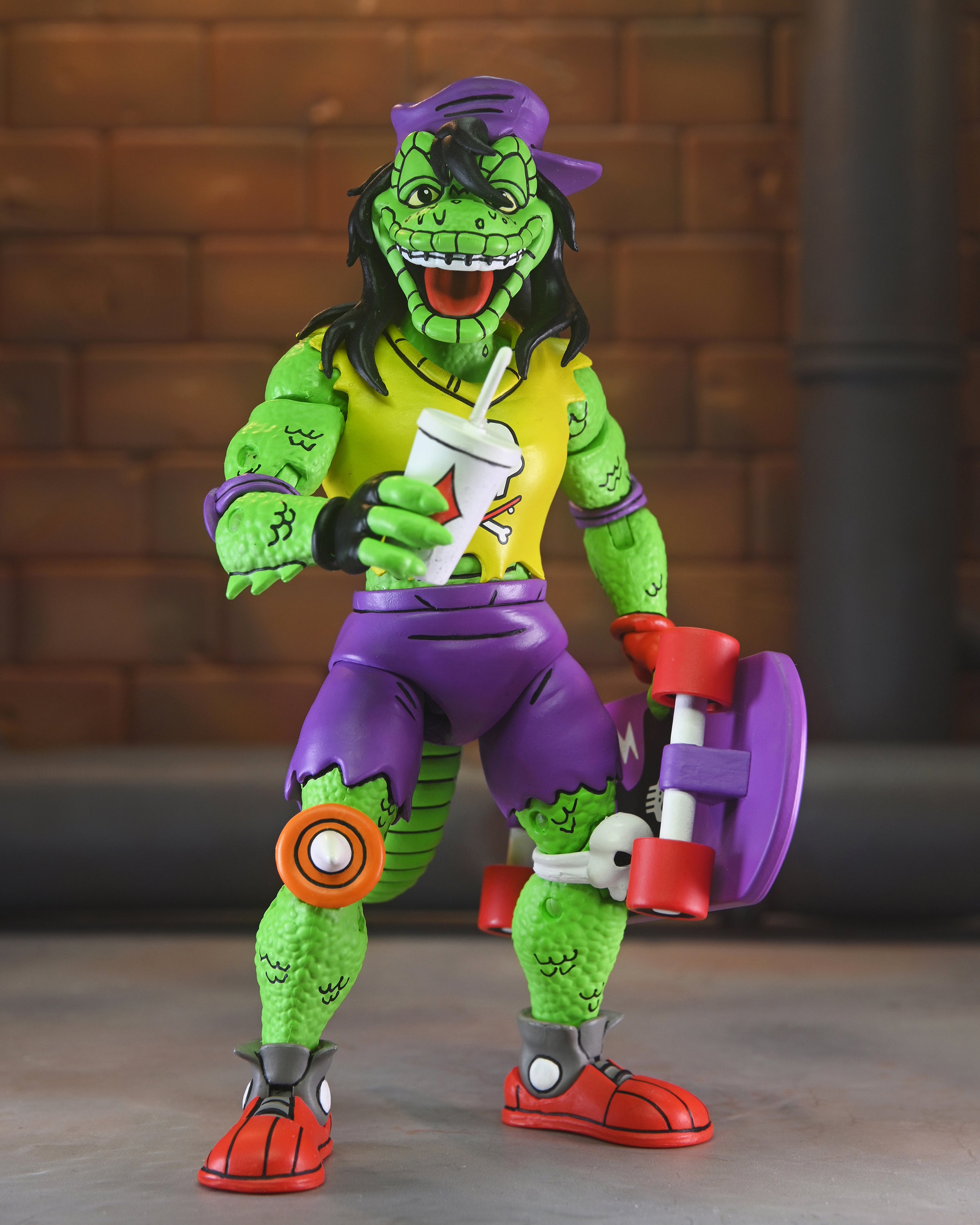 Teenage Mutant Ninja Turtles (Archie Comics) - Mondo Gecko 7" Scale Action Figure - NECA