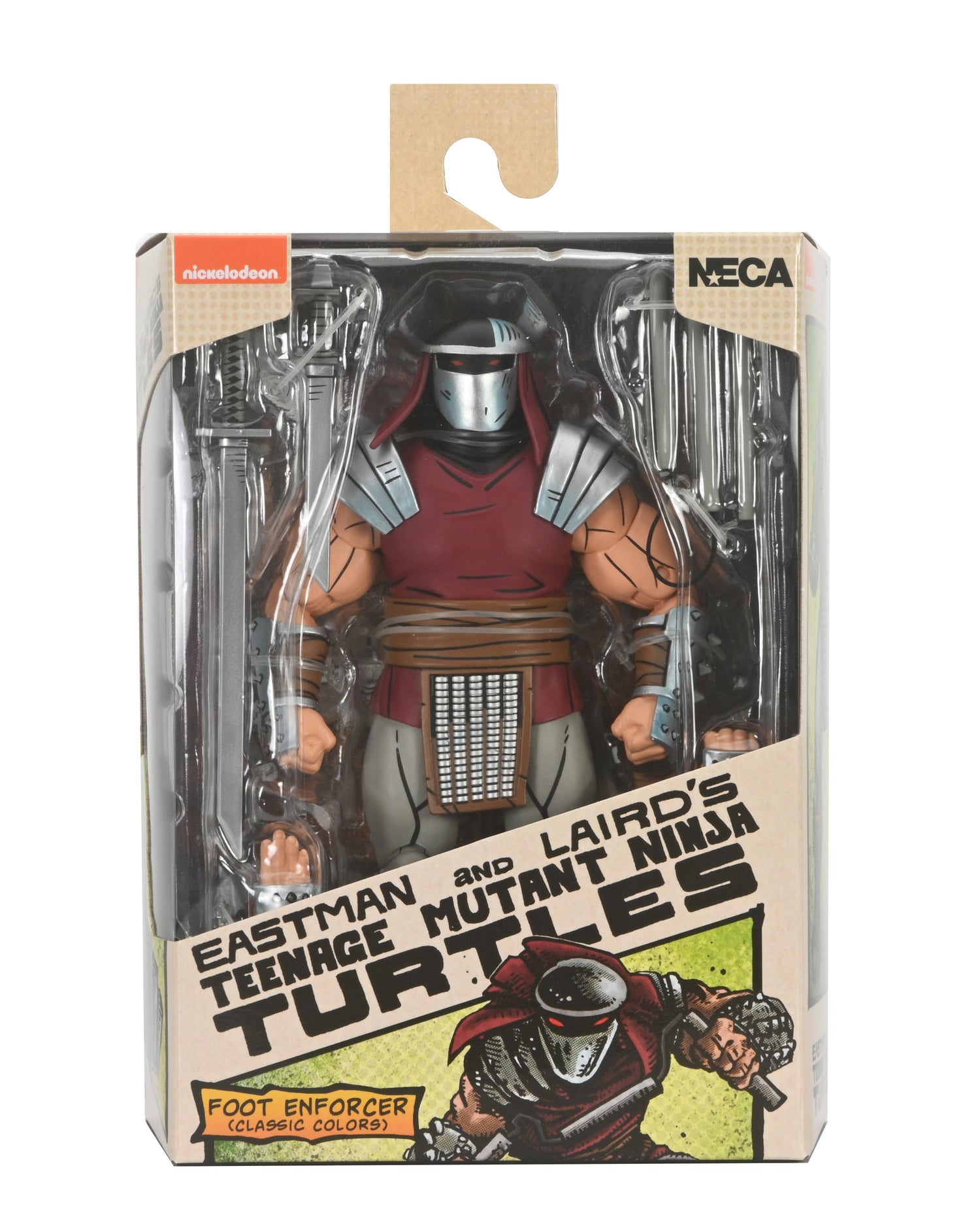 Teenage Mutant Ninja Turtles (Mirage Comics) - Foot Enforcer 7” Scale Action Figure (Classic Colors) - NECA