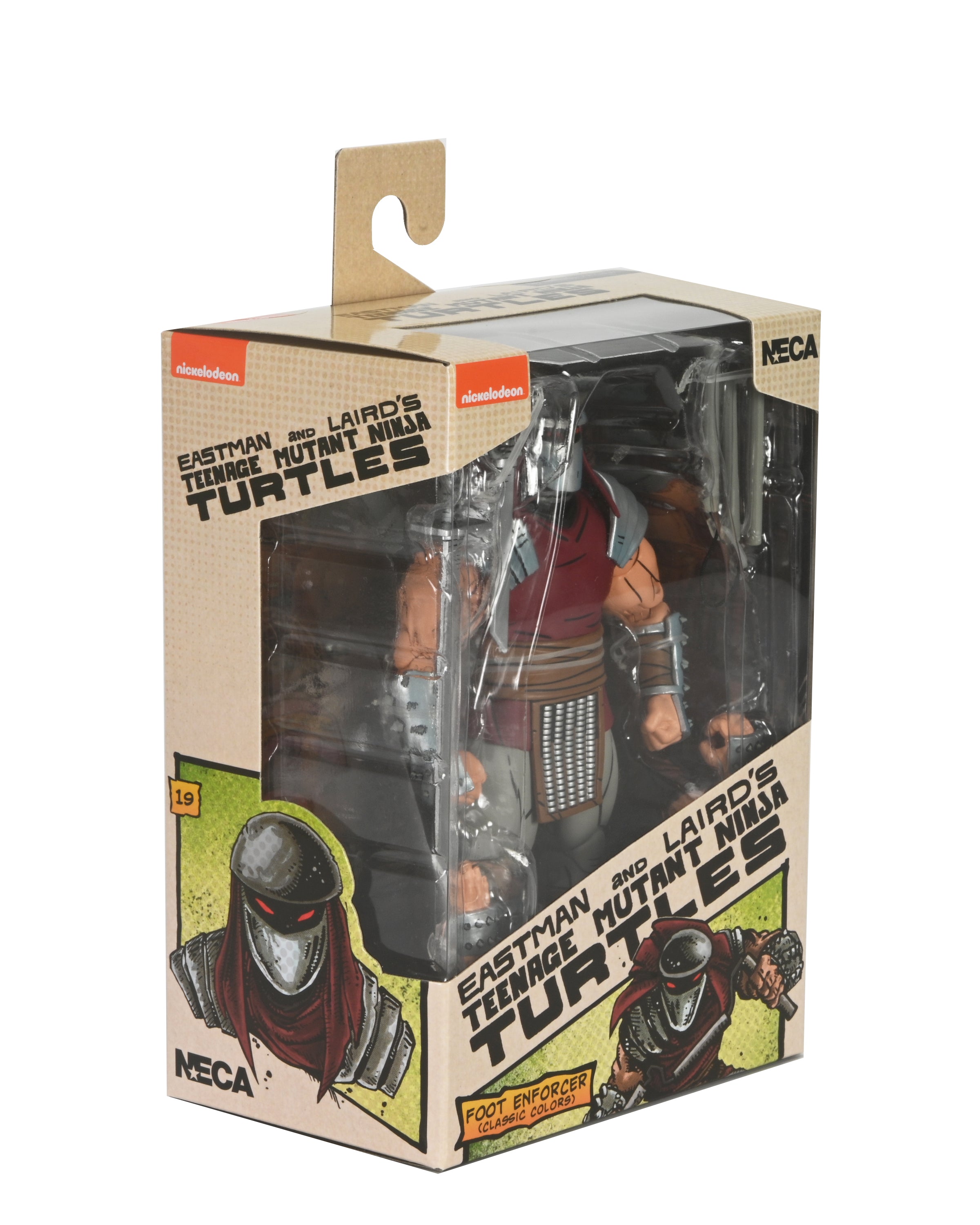 Teenage Mutant Ninja Turtles (Mirage Comics) - Foot Enforcer 7” Scale Action Figure (Classic Colors) - NECA
