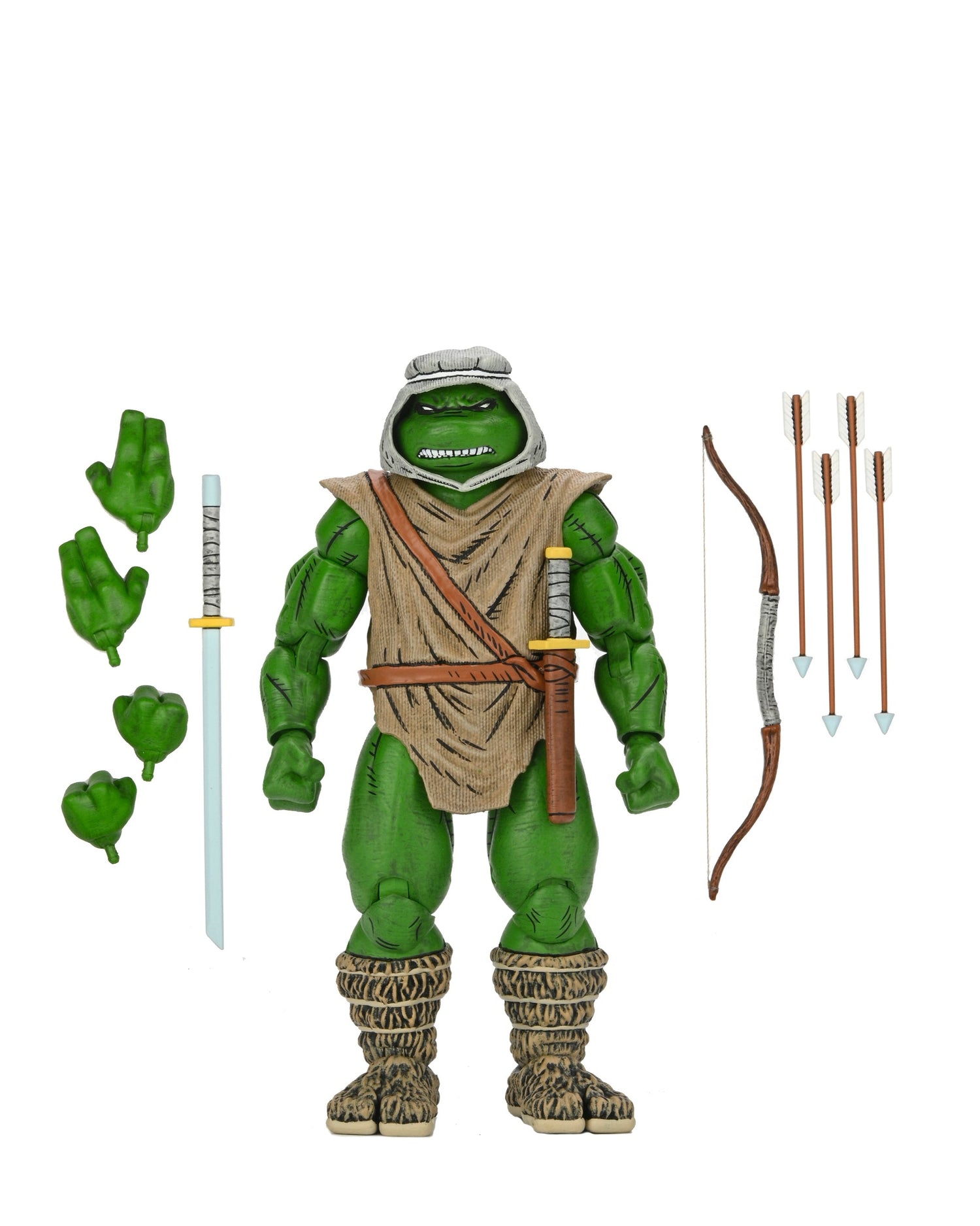 Teenage Mutant Ninja Turtles (Mirage Comics) - Hunter Leonardo 7" Scale Action Figure - NECA