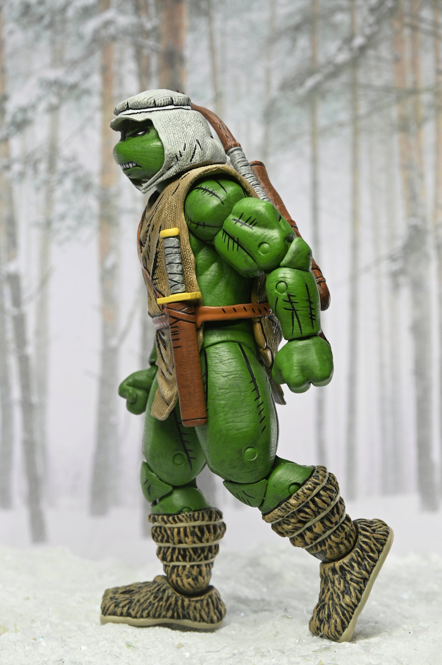 Teenage Mutant Ninja Turtles (Mirage Comics) - Hunter Leonardo 7" Scale Action Figure - NECA