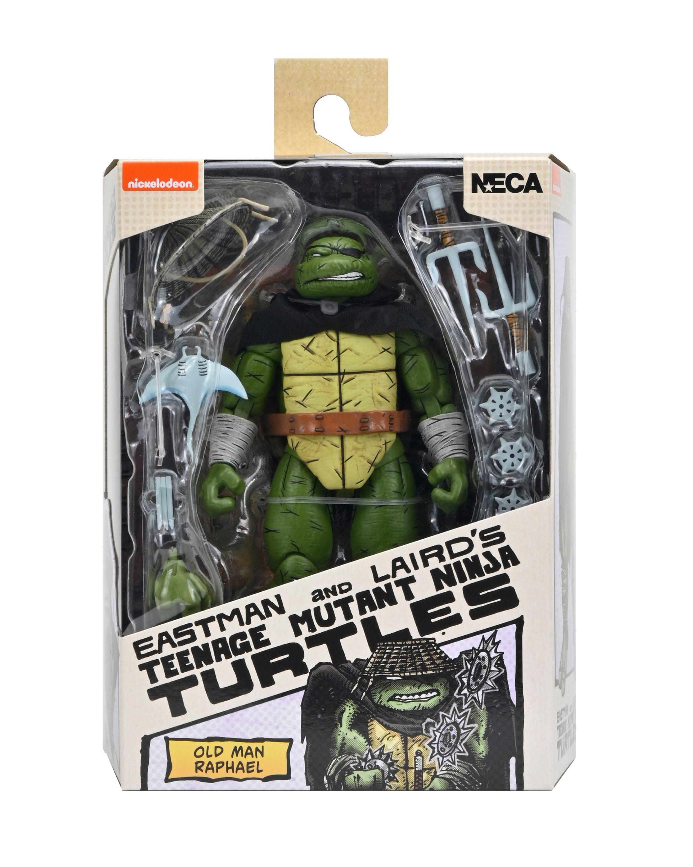 Teenage Mutant Ninja Turtles (Mirage Comics) - Old Man Raphael 7" Scale Action Figure - NECA
