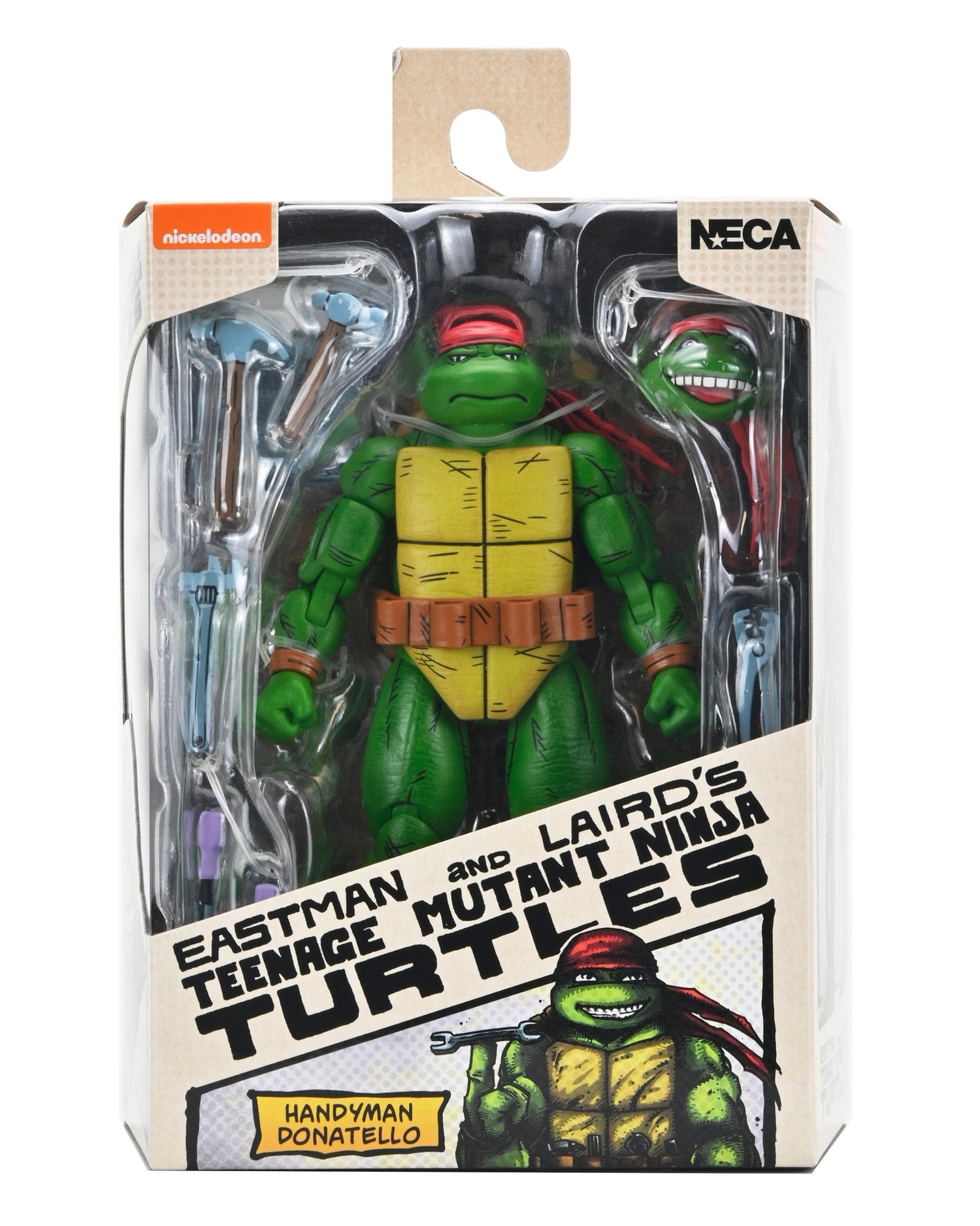 Teenage Mutant Ninja Turtles (Mirage Comics) - Handyman Donatello 7" Scale Action Figure - NECA