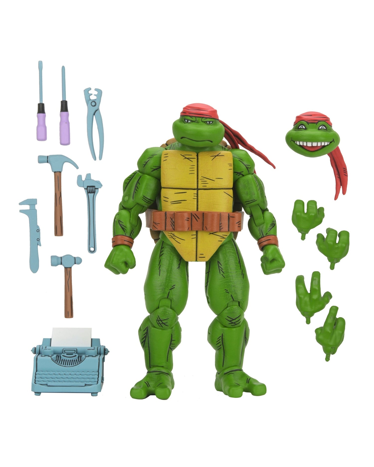 Teenage Mutant Ninja Turtles (Mirage Comics) - Handyman Donatello 7" Scale Action Figure - NECA