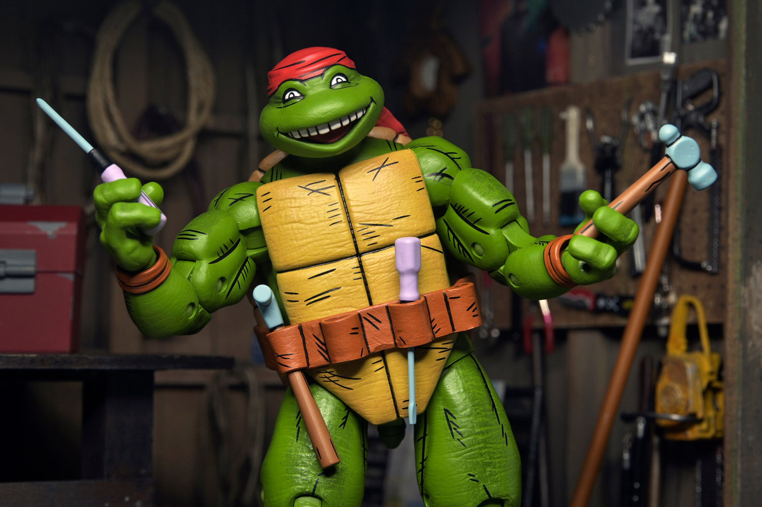 Teenage Mutant Ninja Turtles (Mirage Comics) - Handyman Donatello 7" Scale Action Figure - NECA
