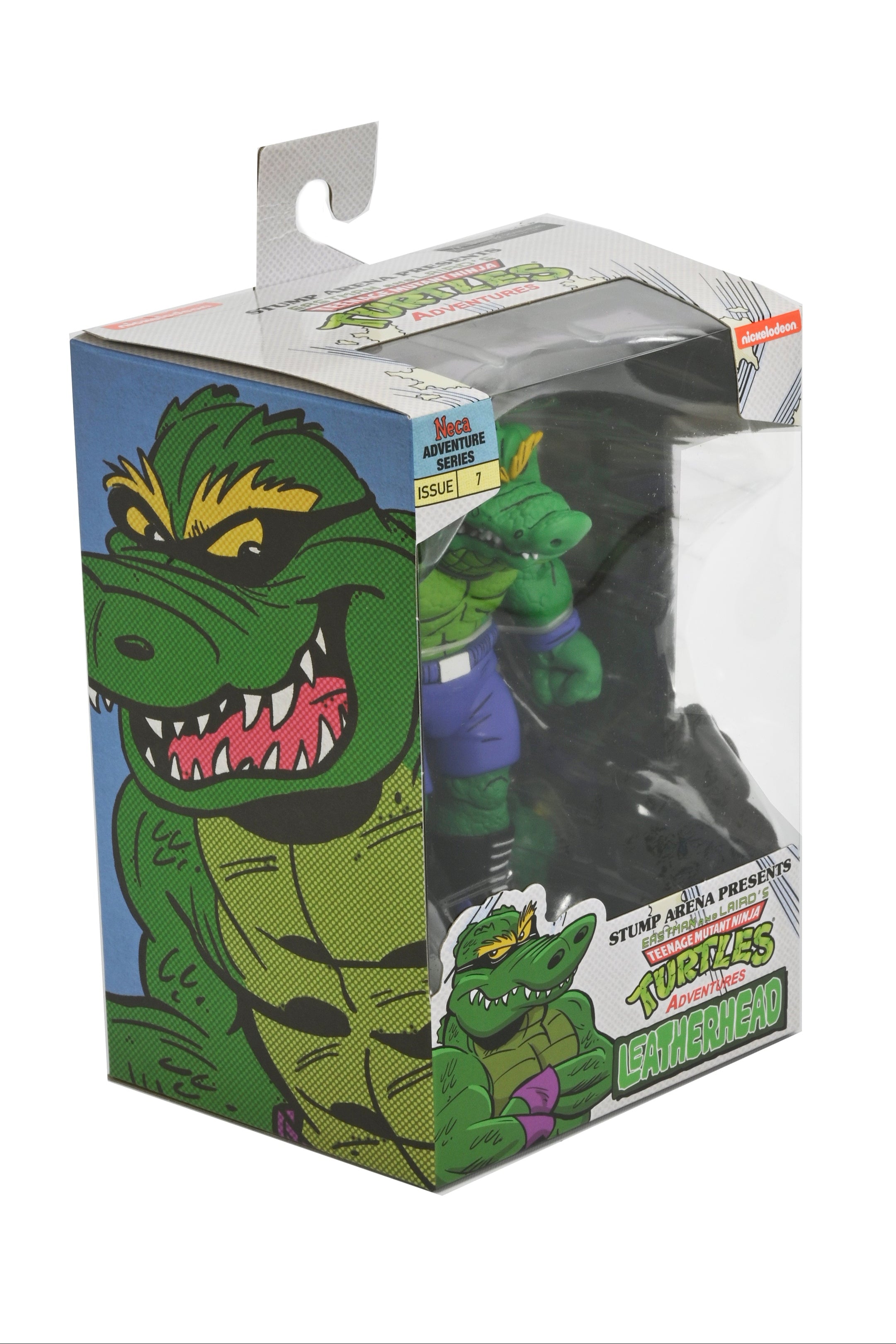 Teenage Mutant Ninja Turtles (Archie Comics) - Stump Wrestling Leatherhead 7” Scale Action Figure - NECA
