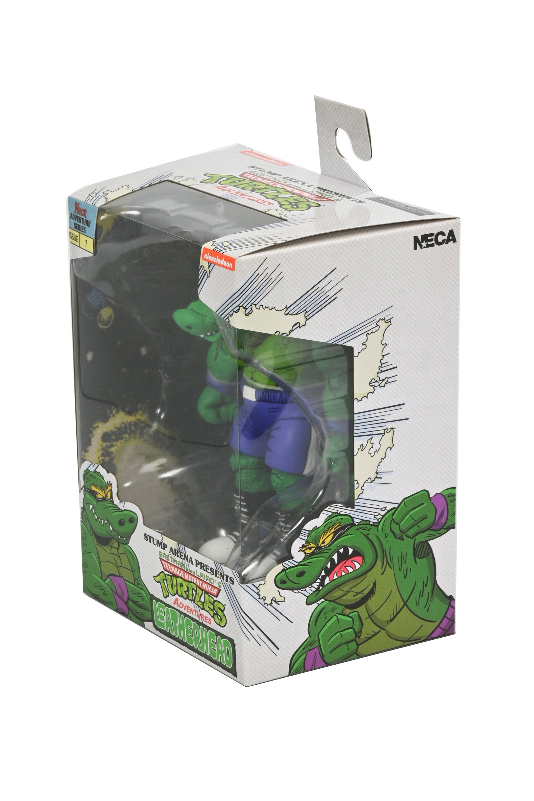 Teenage Mutant Ninja Turtles (Archie Comics) - Stump Wrestling Leatherhead 7” Scale Action Figure - NECA