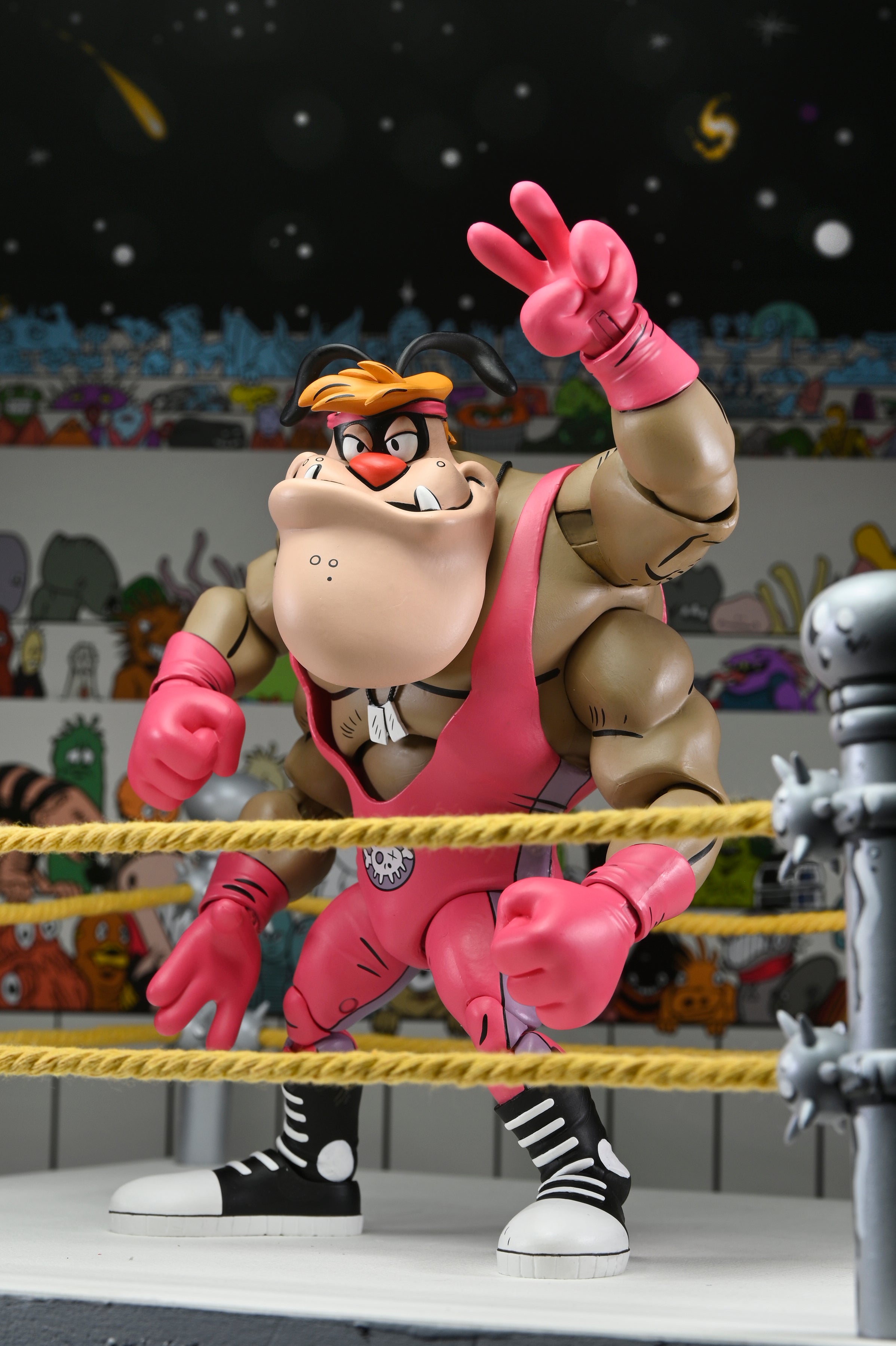 Teenage Mutant Ninja Turtles (Archie Comics) - Stump Wrestling Cryin&