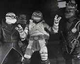 Universal Monsters x Teenage Mutant Ninja Turtles – Black & White Turtles 7” Scale Action Figure 4-Pack - NECA