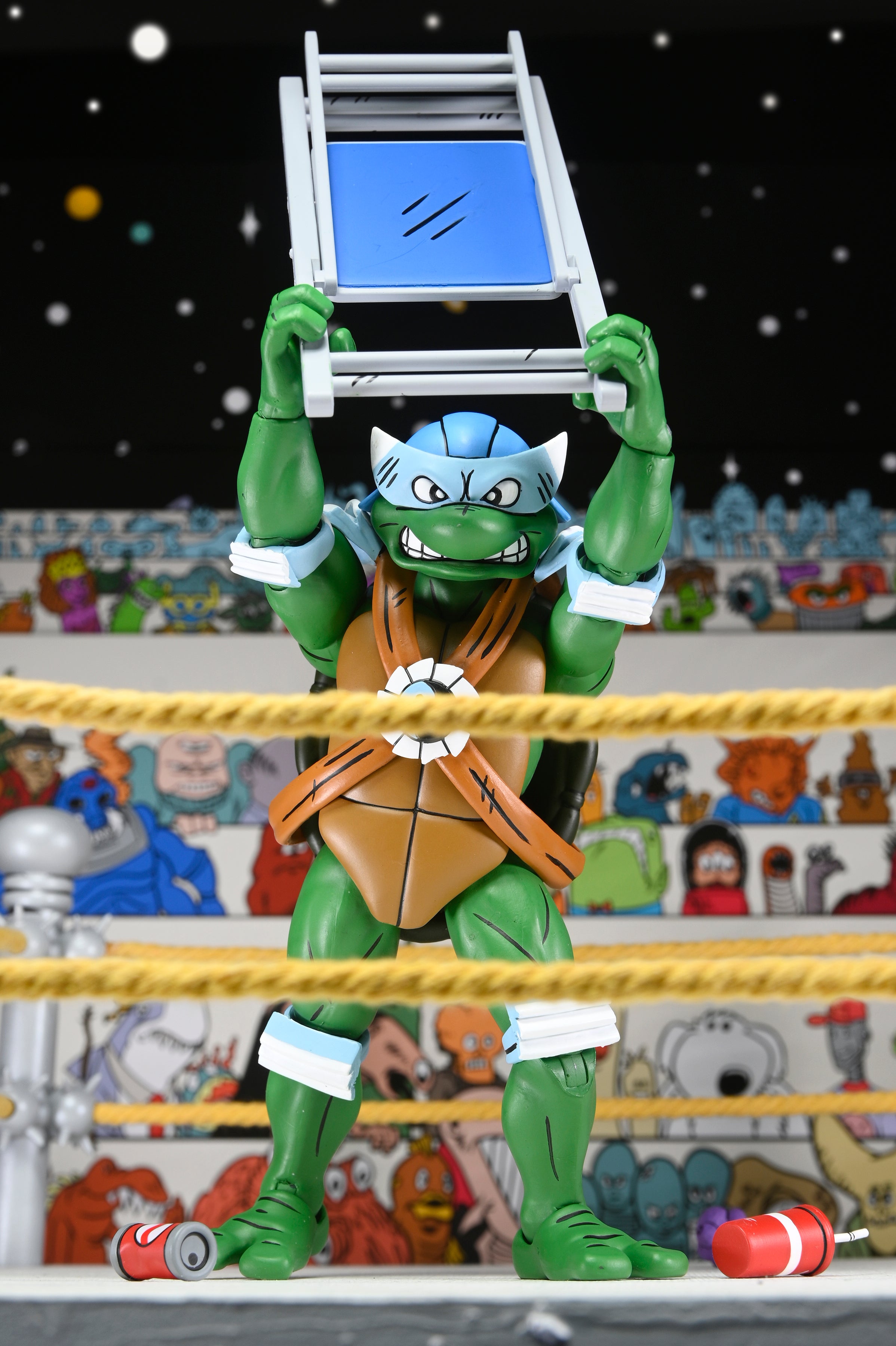 Teenage Mutant Ninja Turtles (Archie Comics) - Stump Wrestling Turtles 7” Scale Action Figure 4-Pack - NECA