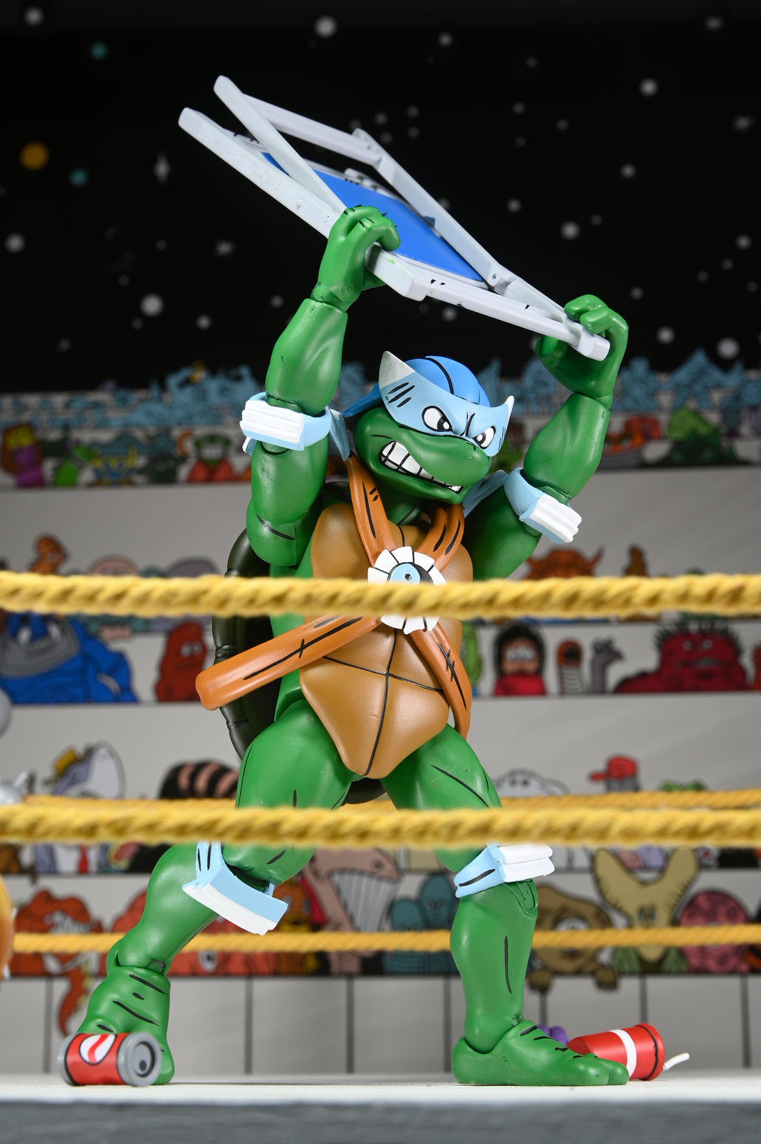 Teenage Mutant Ninja Turtles (Archie Comics) - Stump Wrestling Turtles 7” Scale Action Figure 4-Pack - NECA