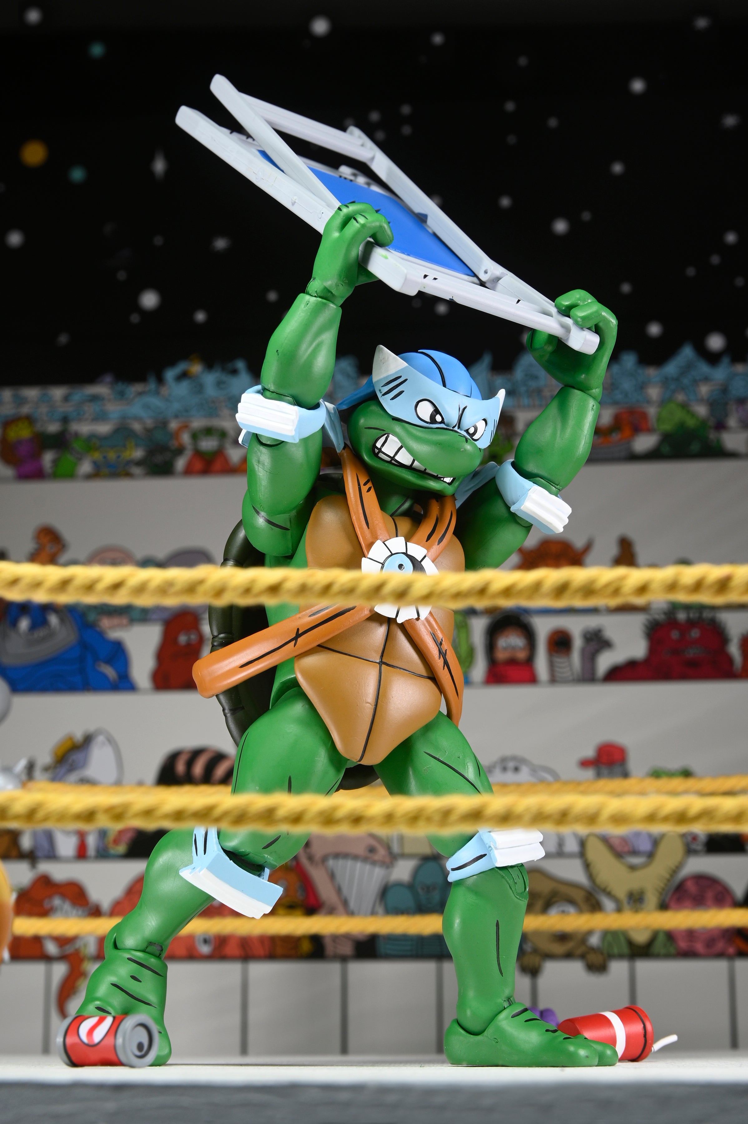 Teenage Mutant Ninja Turtles (Archie Comics) - Stump Wrestling Turtles 7” Scale Action Figure 4-Pack - NECA