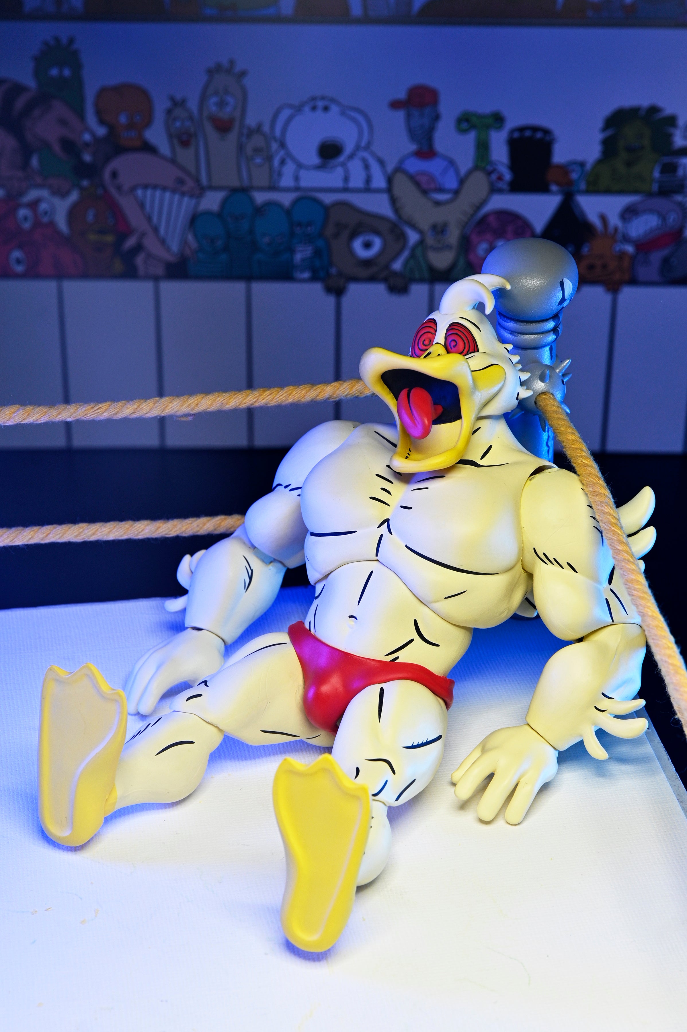 Teenage Mutant Ninja Turtles (Archie Comics) - Stump Wrestling Ace Duck 7” Scale Action Figure - NECA