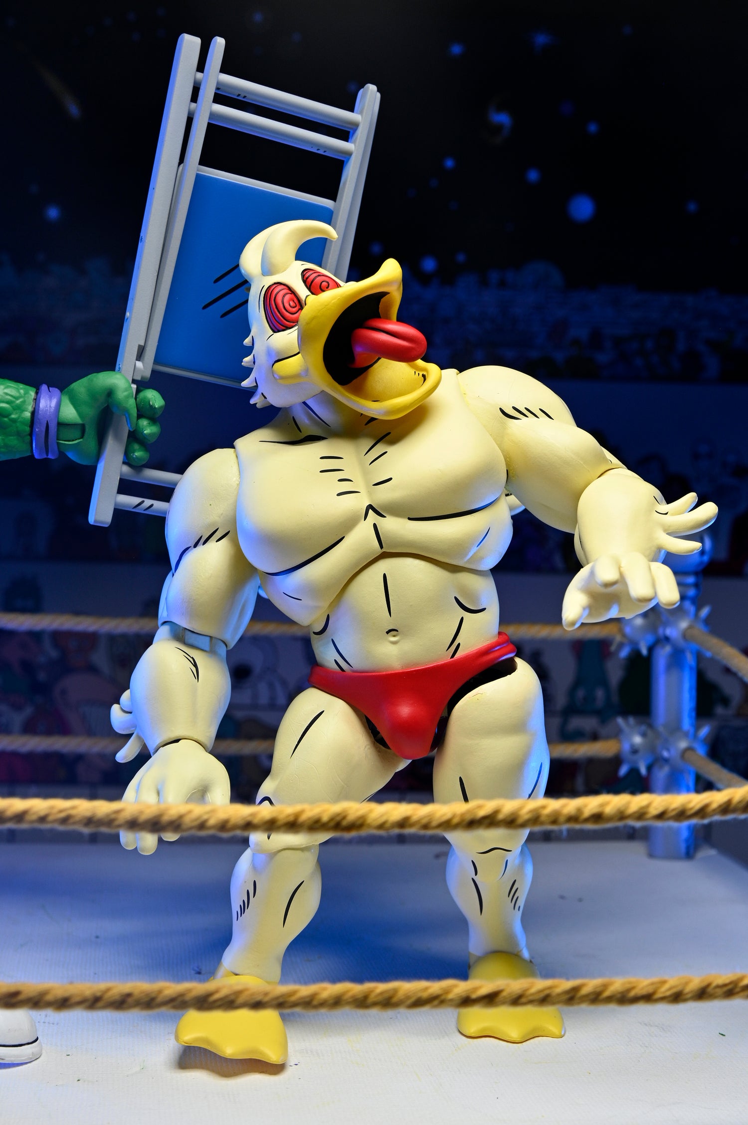 Teenage Mutant Ninja Turtles (Archie Comics) - Stump Wrestling Ace Duck 7” Scale Action Figure - NECA