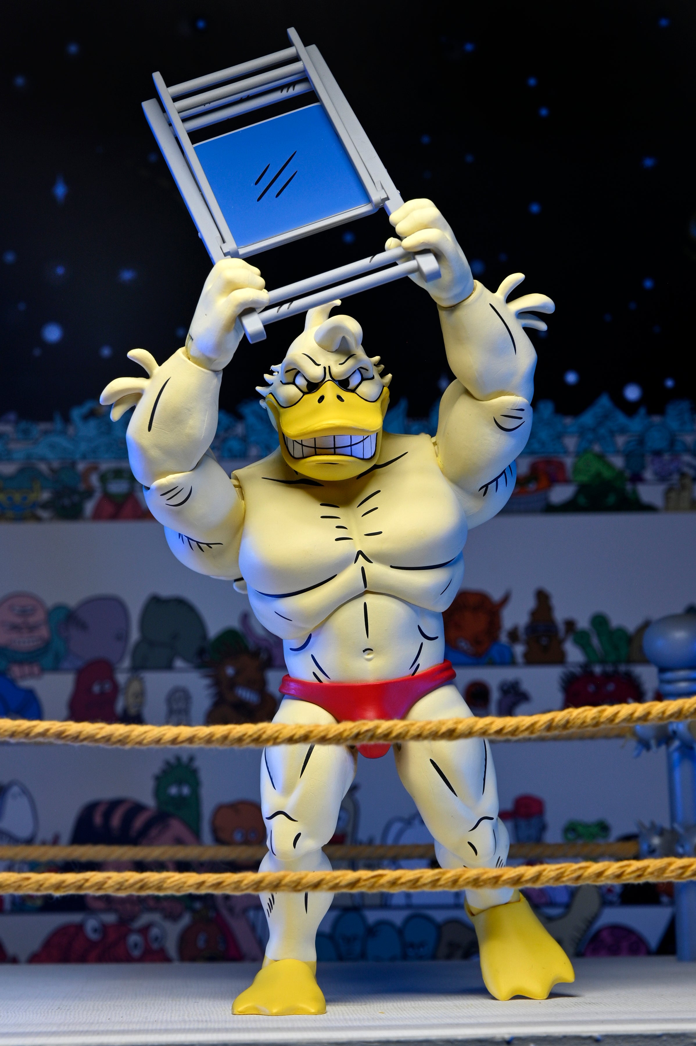 Teenage Mutant Ninja Turtles (Archie Comics) - Stump Wrestling Ace Duck 7” Scale Action Figure - NECA