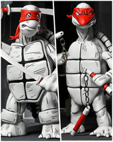 Teenage Mutant Ninja Turtles (Mirage Comics) - Black and White First Turtles 7" Scale Action Figure 2-Pack - NECA