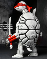 Teenage Mutant Ninja Turtles (Mirage Comics) - Black and White First Turtles 7" Scale Action Figure 2-Pack - NECA