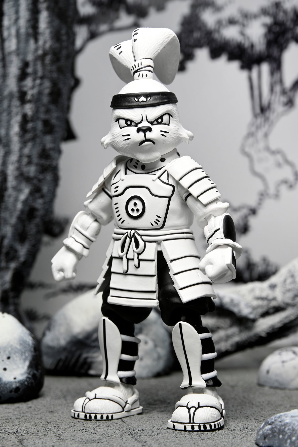 Usagi Yojimbo - Samurai Usagi Yojimbo Black & White Figure 7" Scale Action Figure