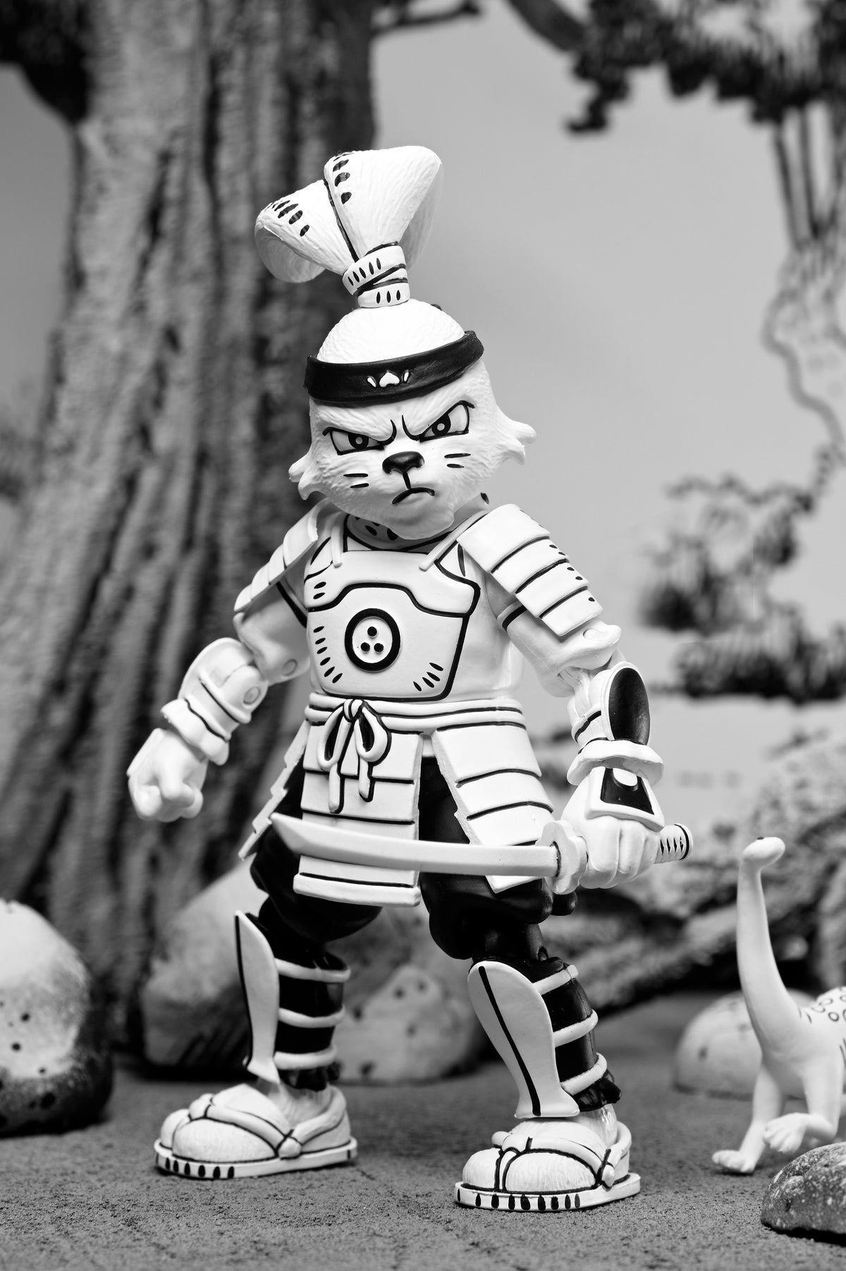 Usagi Yojimbo - Samurai Usagi Yojimbo Black & White Figure 7" Scale Action Figure