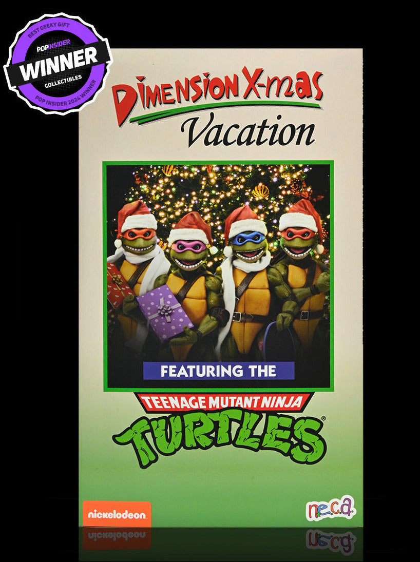 Teenage Mutant Ninja Turtles (1990 Movie) - Dimension X-Mas Vacation 7" Scale Action Figure 4-Pack - NECA - Pop Insider Winner