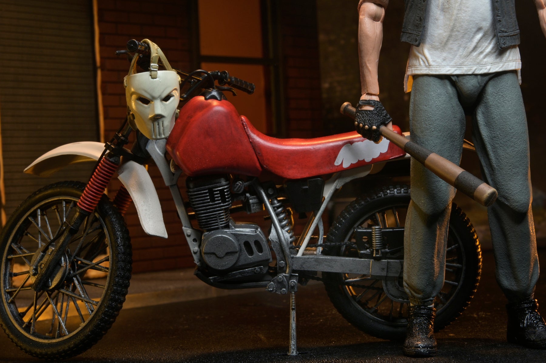 Teenage Mutant Ninja Turtles (1990 Movie) - Casey Jones with Dirt Bike 7" Scale Action Figure - NECA
