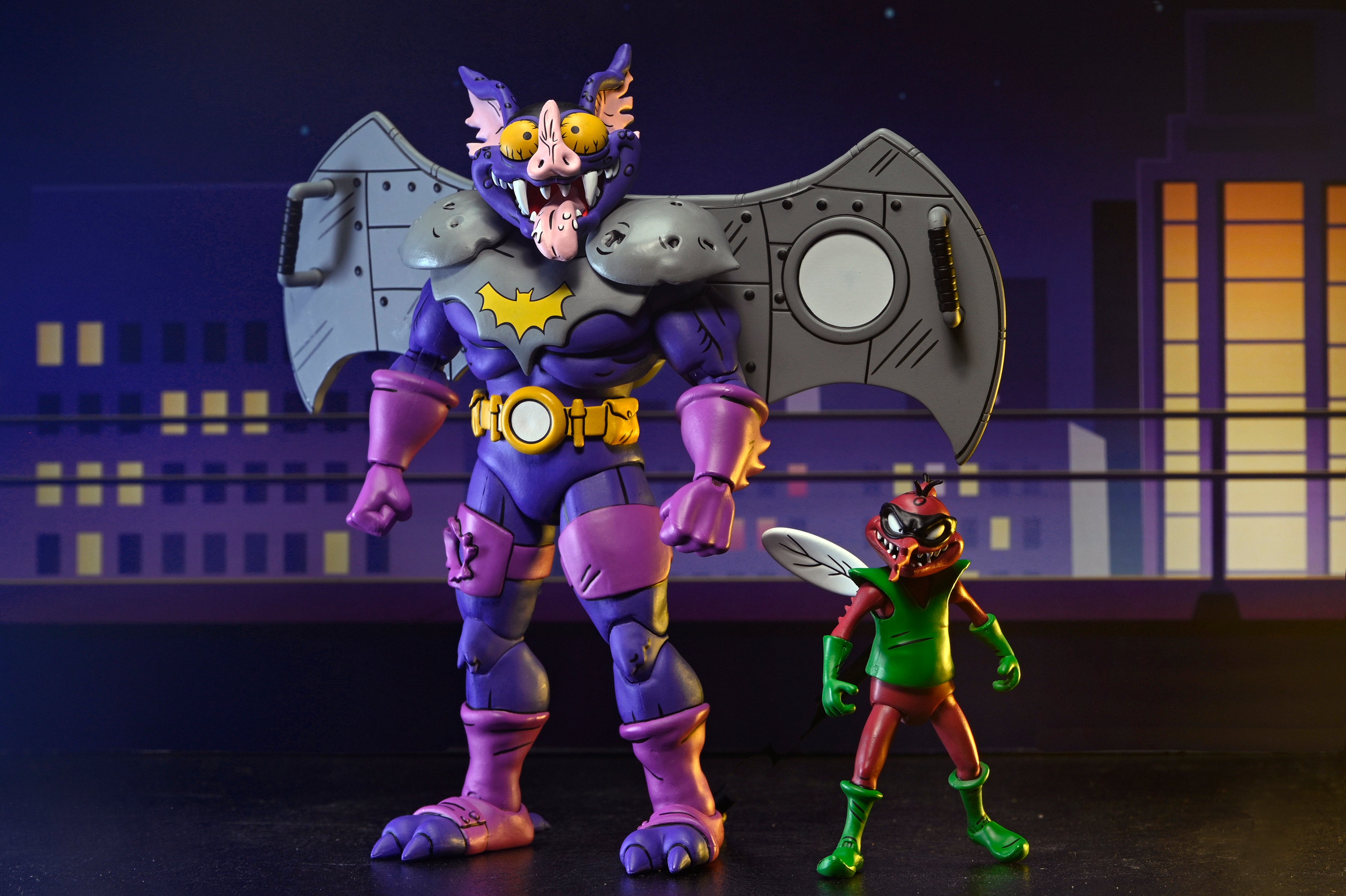 Teenage Mutant Ninja Turtles (Archie Comics) - Wingnut & Screwloose 7” Scale Action Figure (2-Pack)