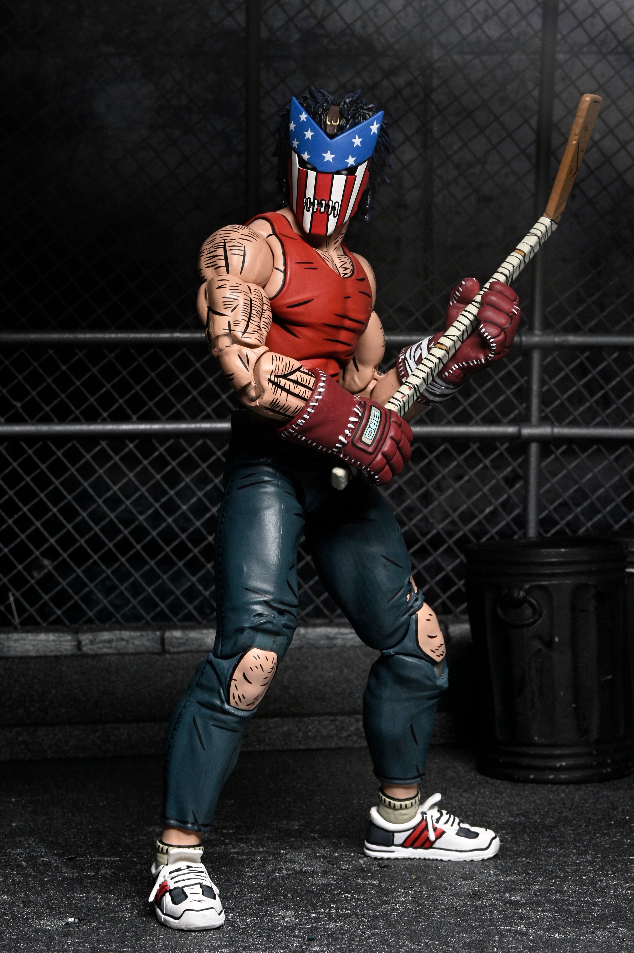 Teenage Mutant Ninja Turtles (Mirage Comics) - Ultimate Bodycount Casey Jones 7" Scale Action Figure - NECA