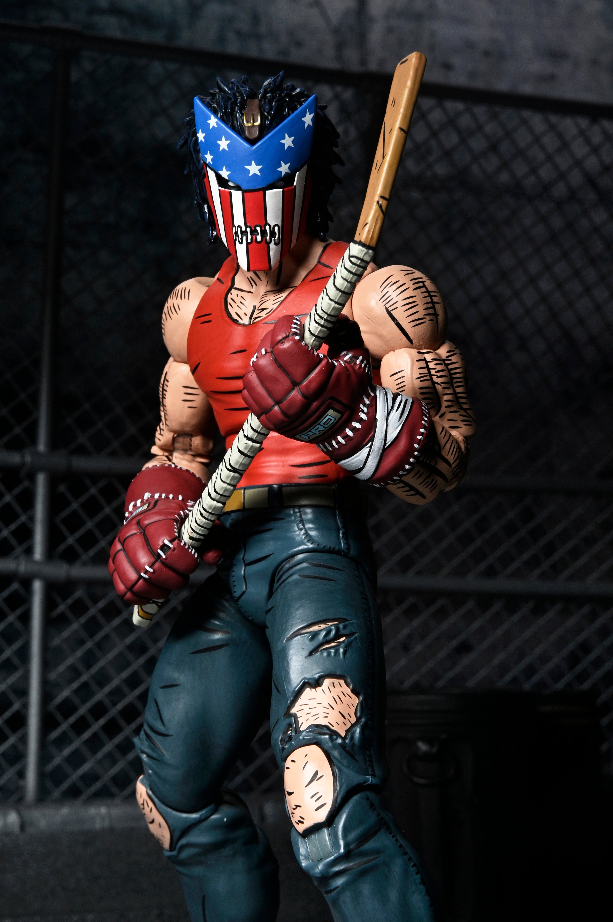 Teenage Mutant Ninja Turtles (Mirage Comics) - Ultimate Bodycount Casey Jones 7" Scale Action Figure - NECA