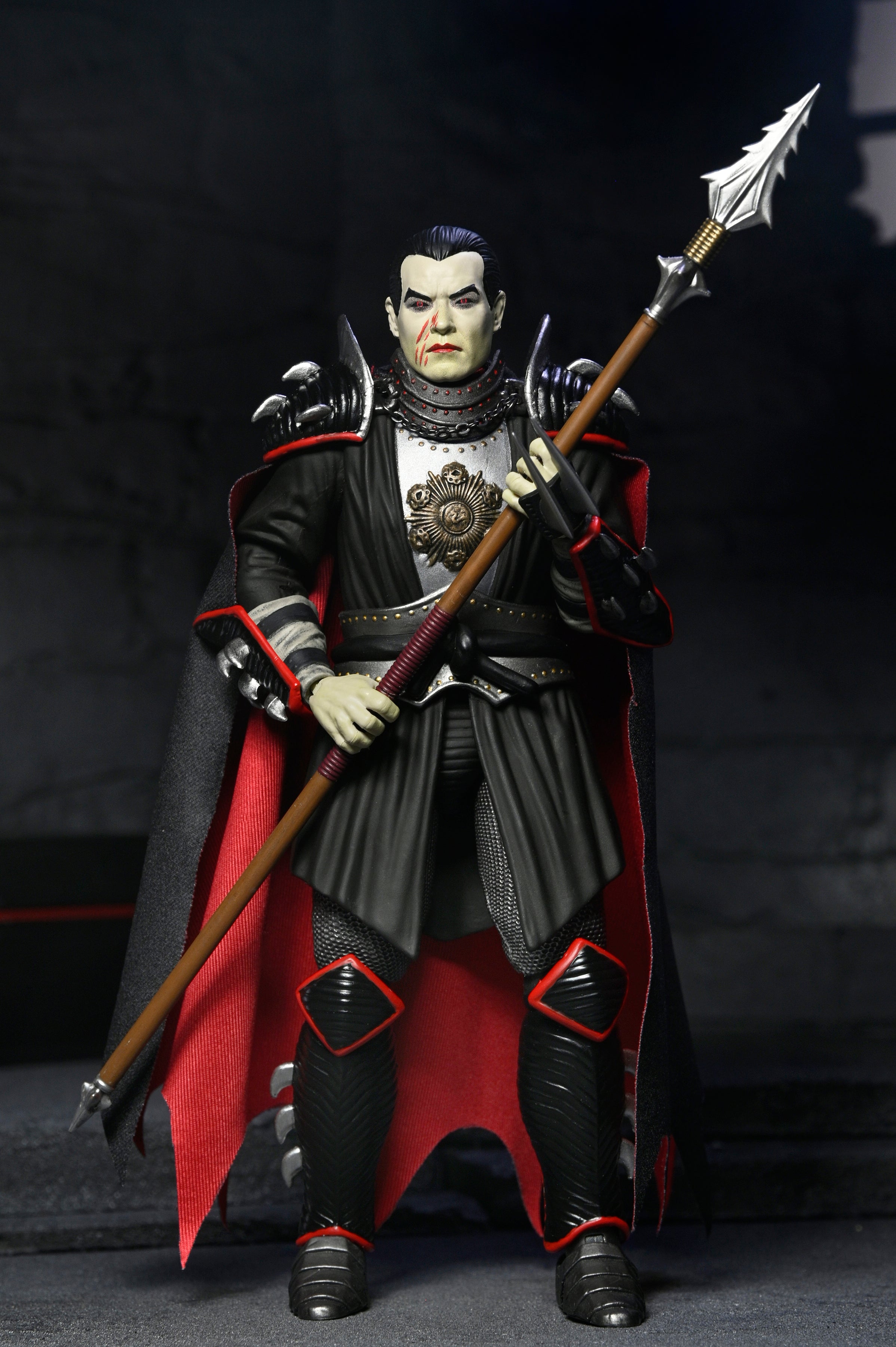 Universal Monsters x Teenage Mutant Ninja Turtles - Shredder as Dracula 7” Scale Action Figure (Classic Colors) - NECA
