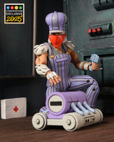 Teenage Mutant Ninja Turtles (1987 Cartoon) - Ultimate Train Track Takedown Shredder 7” Scale Action Figure (2025 CON EXCLUSIVE) - NECA