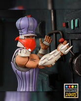 Teenage Mutant Ninja Turtles (1987 Cartoon) - Ultimate Train Track Takedown Shredder 7” Scale Action Figure (2025 CON EXCLUSIVE) - NECA