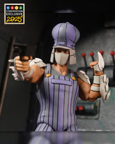 Teenage Mutant Ninja Turtles (1987 Cartoon) - Ultimate Train Track Takedown Shredder 7” Scale Action Figure (2025 CON EXCLUSIVE) - NECA