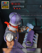 Teenage Mutant Ninja Turtles (1987 Cartoon) - Ultimate Train Track Takedown Shredder 7” Scale Action Figure (2025 CON EXCLUSIVE) - NECA