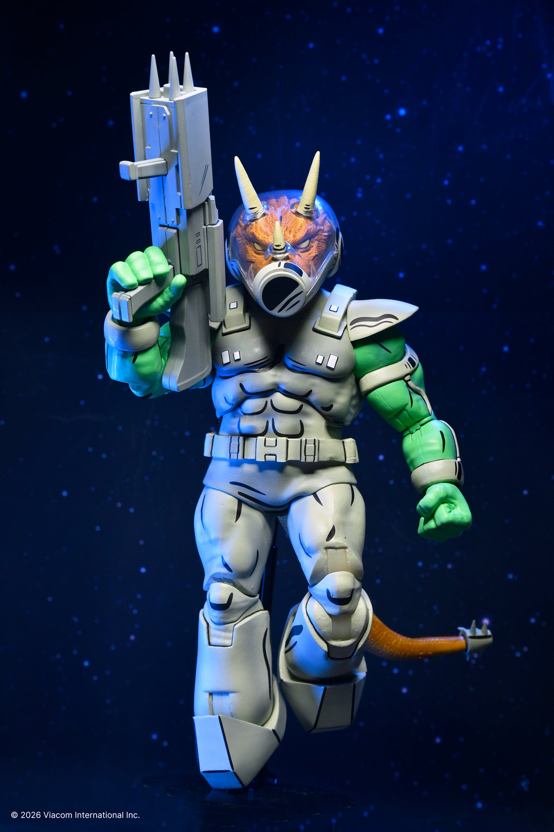 Teenage Mutant Ninja Turtles (Mirage Comics) - Shock Commando Triceraton 7” Scale Action Figure - NECA