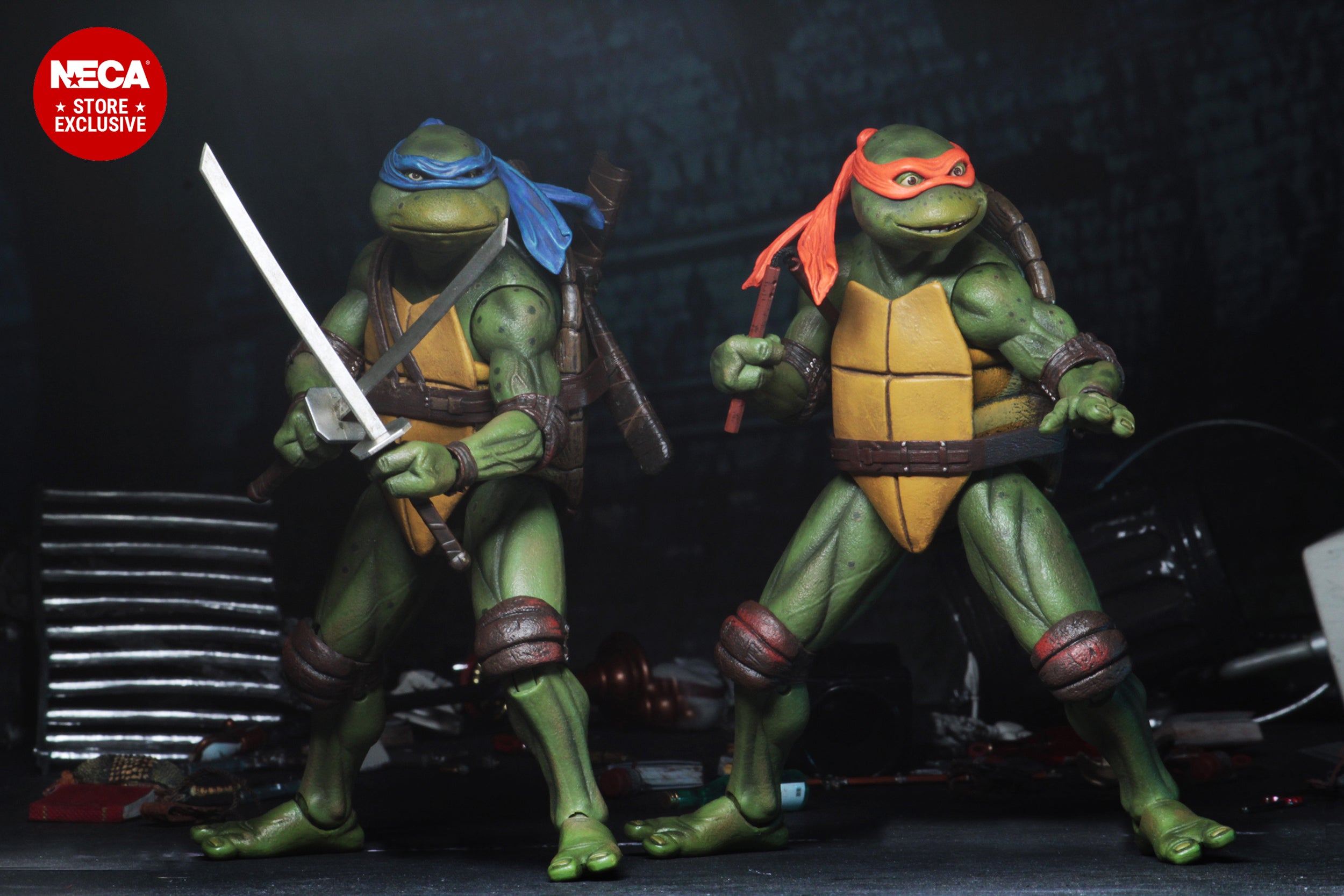 Teenage Mutant Ninja Turtles (1990 Movie) - 35th Anniversary 7" Scale Action 5-Pack (PRE-ORDER) - NECA