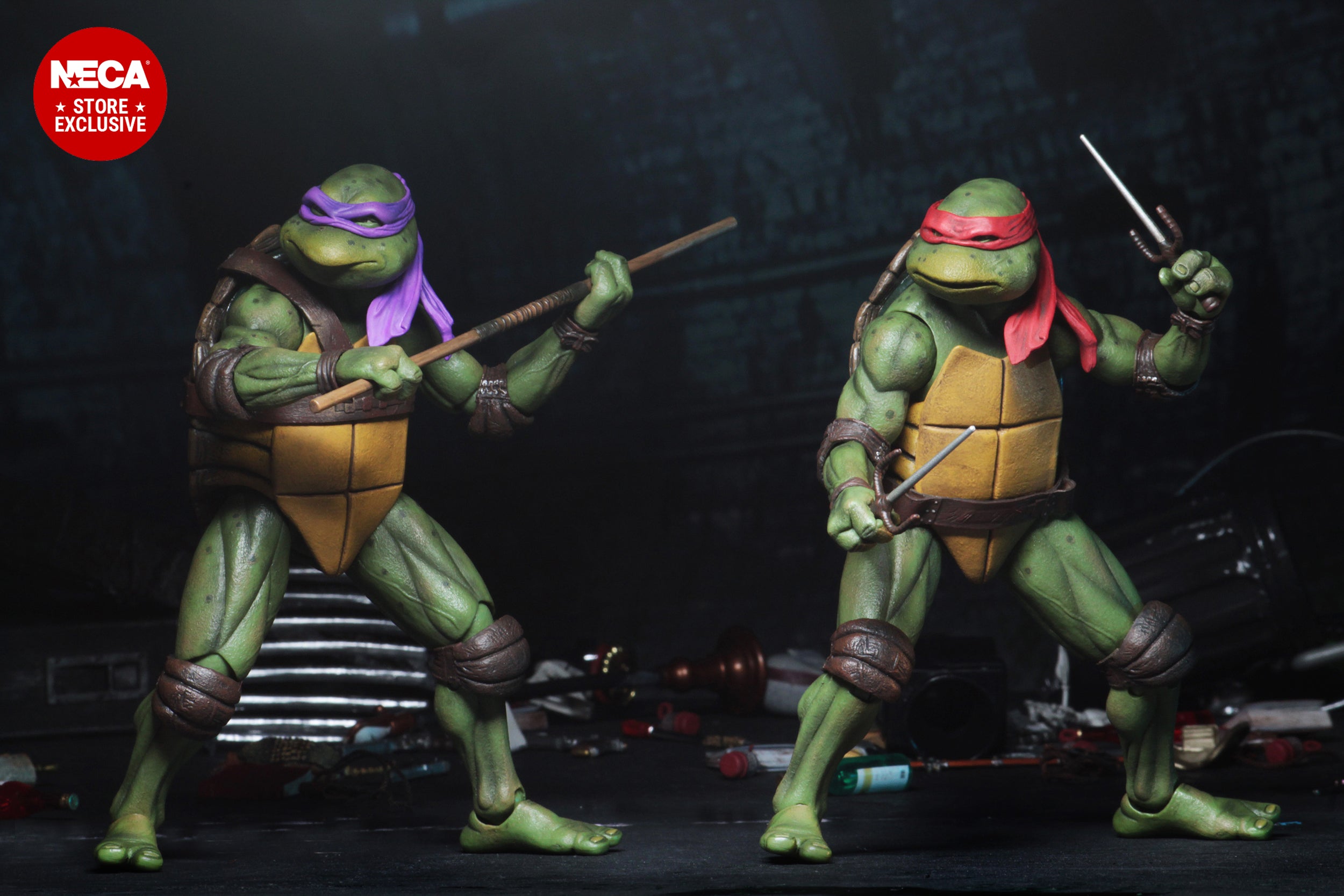 Teenage Mutant Ninja Turtles (1990 Movie) - 35th Anniversary 7" Scale Action 5-Pack (PRE-ORDER) - NECA