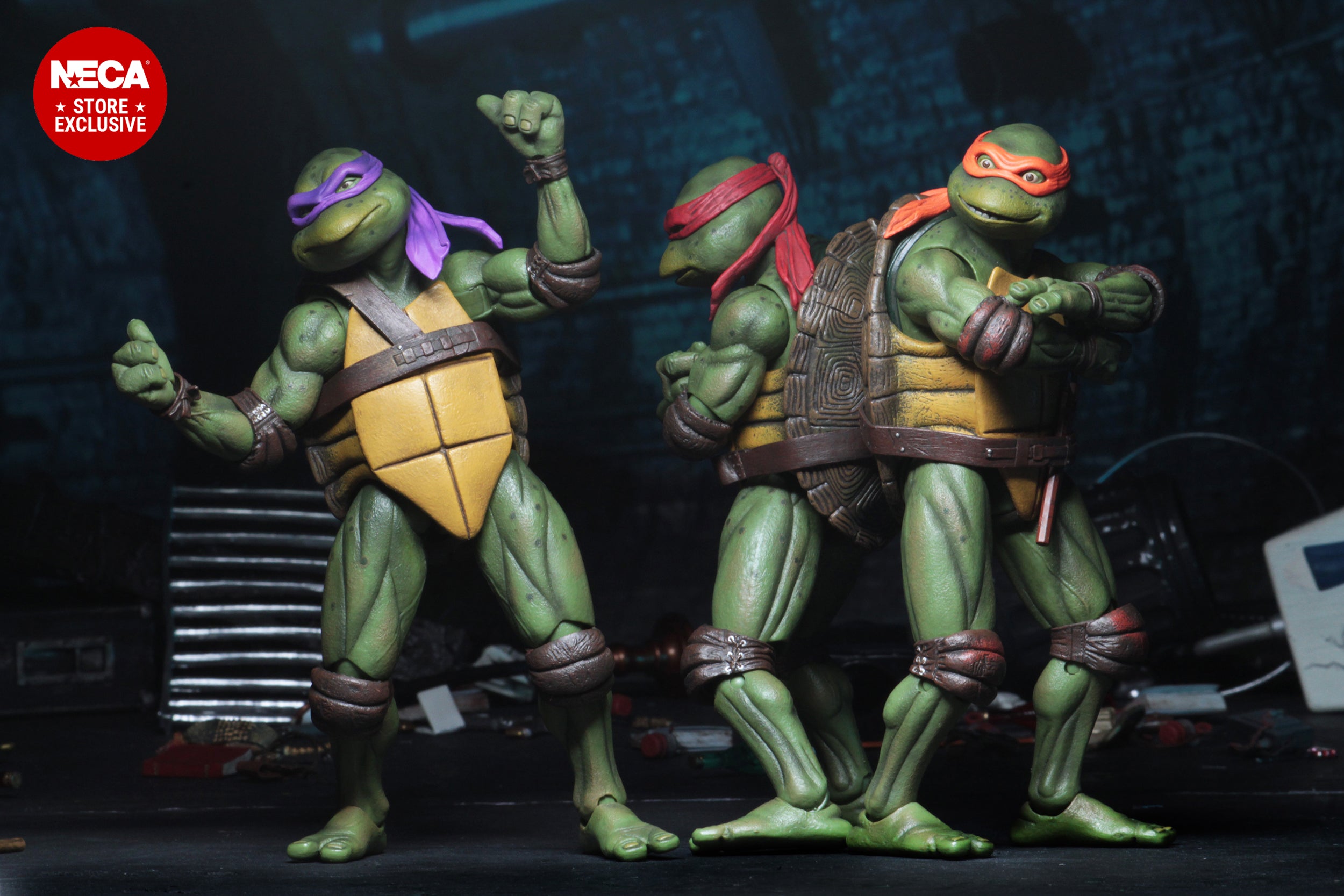 Teenage Mutant Ninja Turtles (1990 Movie) - 35th Anniversary 7" Scale Action 5-Pack (PRE-ORDER) - NECA