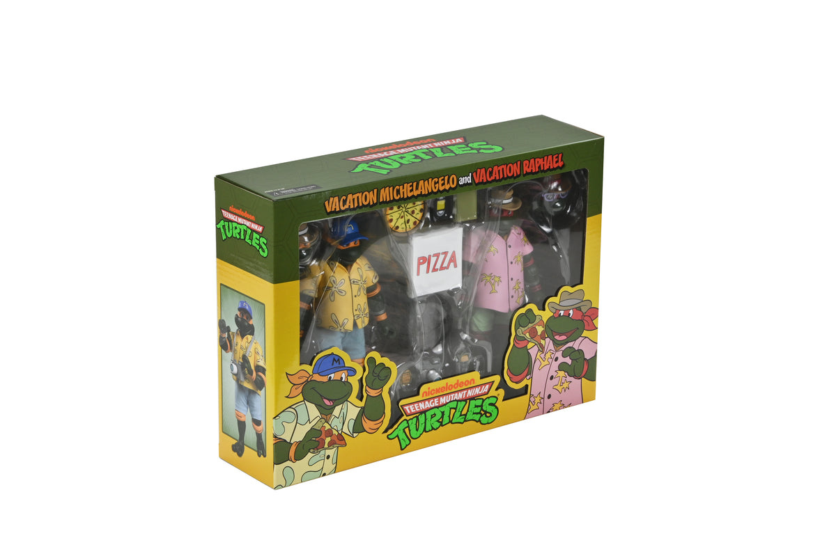 Teenage Mutant Ninja Turtles (Cartoon) - Vacation Michelangelo and Raphael 7" Scale Action Figures (2-Pack)